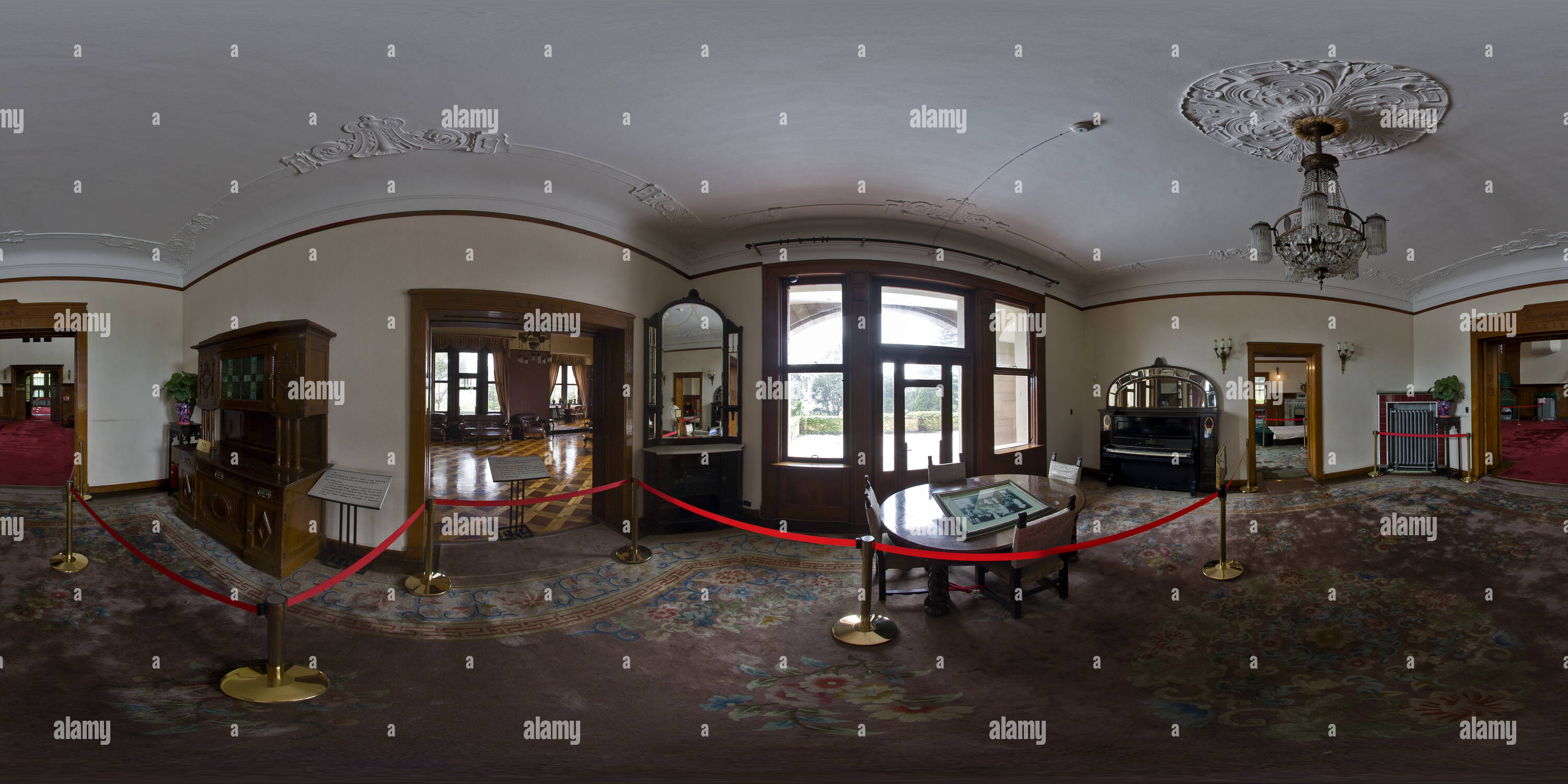 360° view of Qingdao - site of the German Governor's house - a small ...