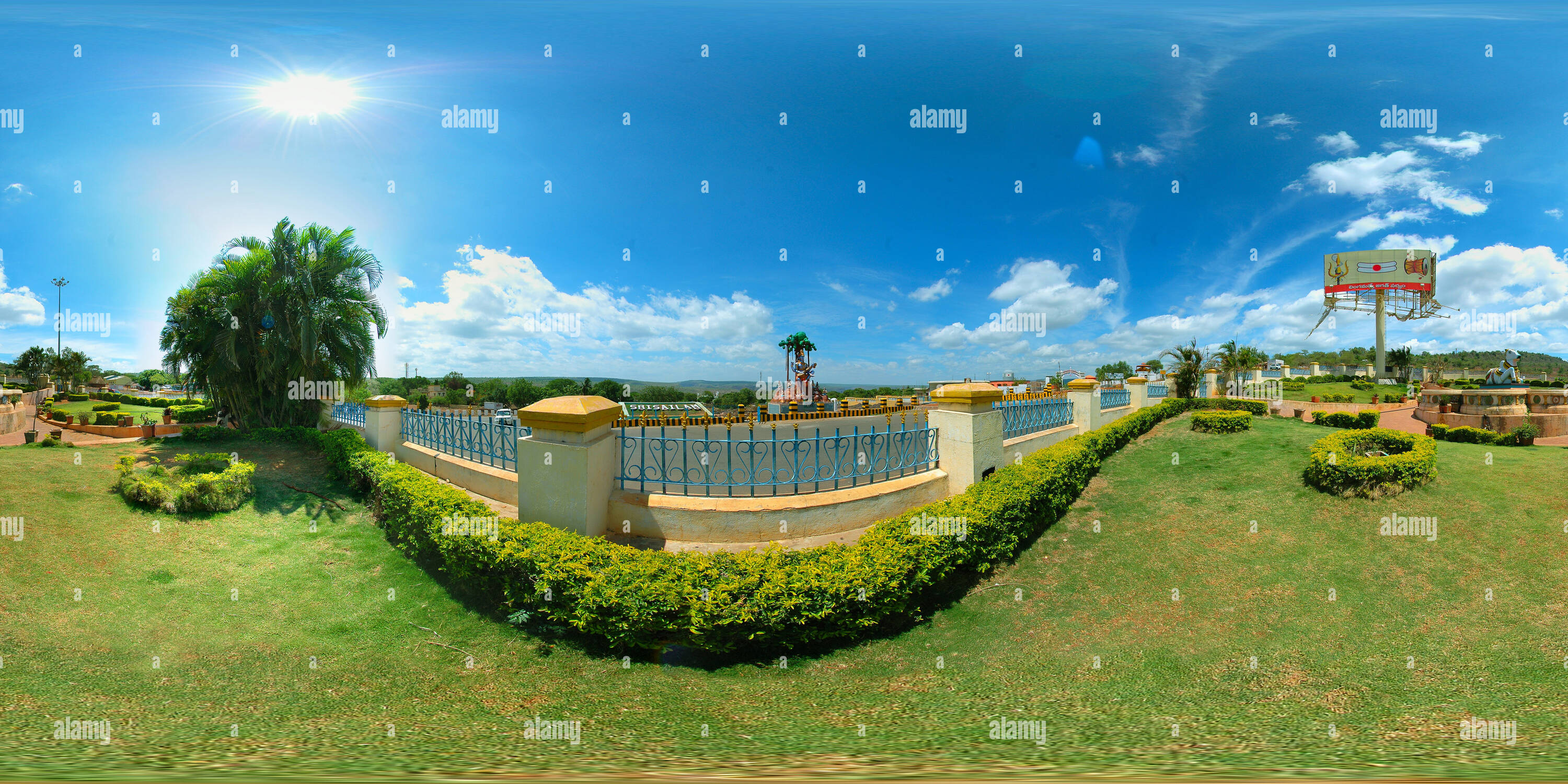 360 degree panoramic view of SRISAILAM NANDI GARDEN