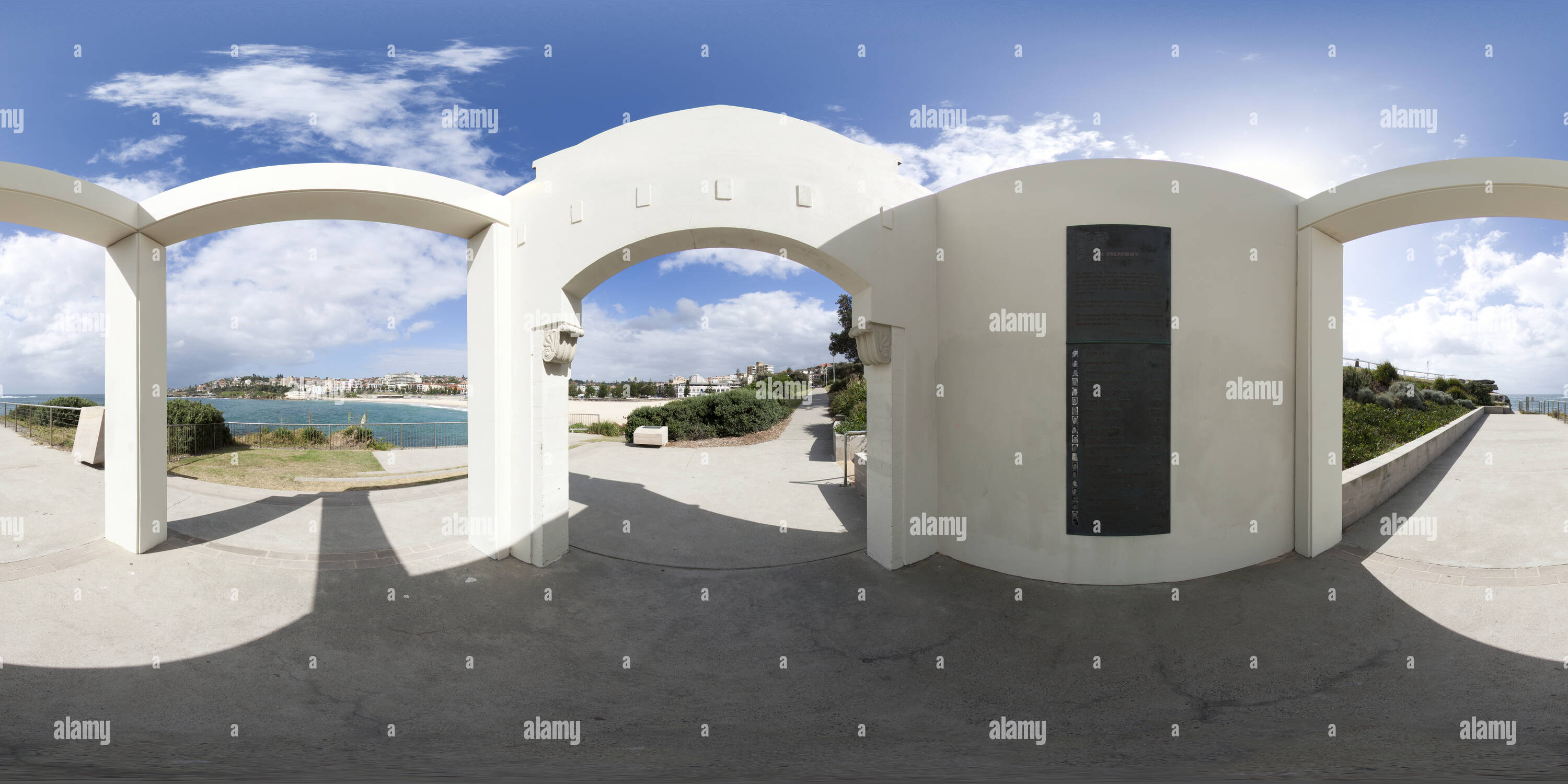 360° view of Bali Bombing Memorial, Coogee Alamy