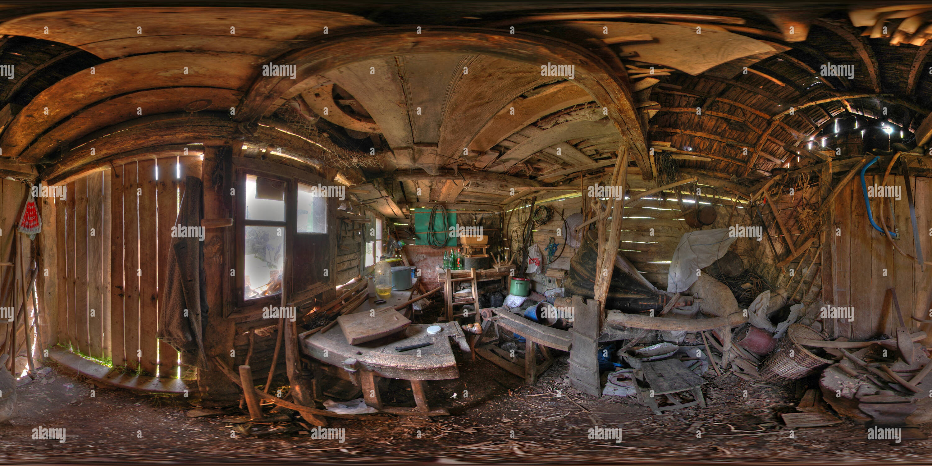 360° view of Abandoned Alamy