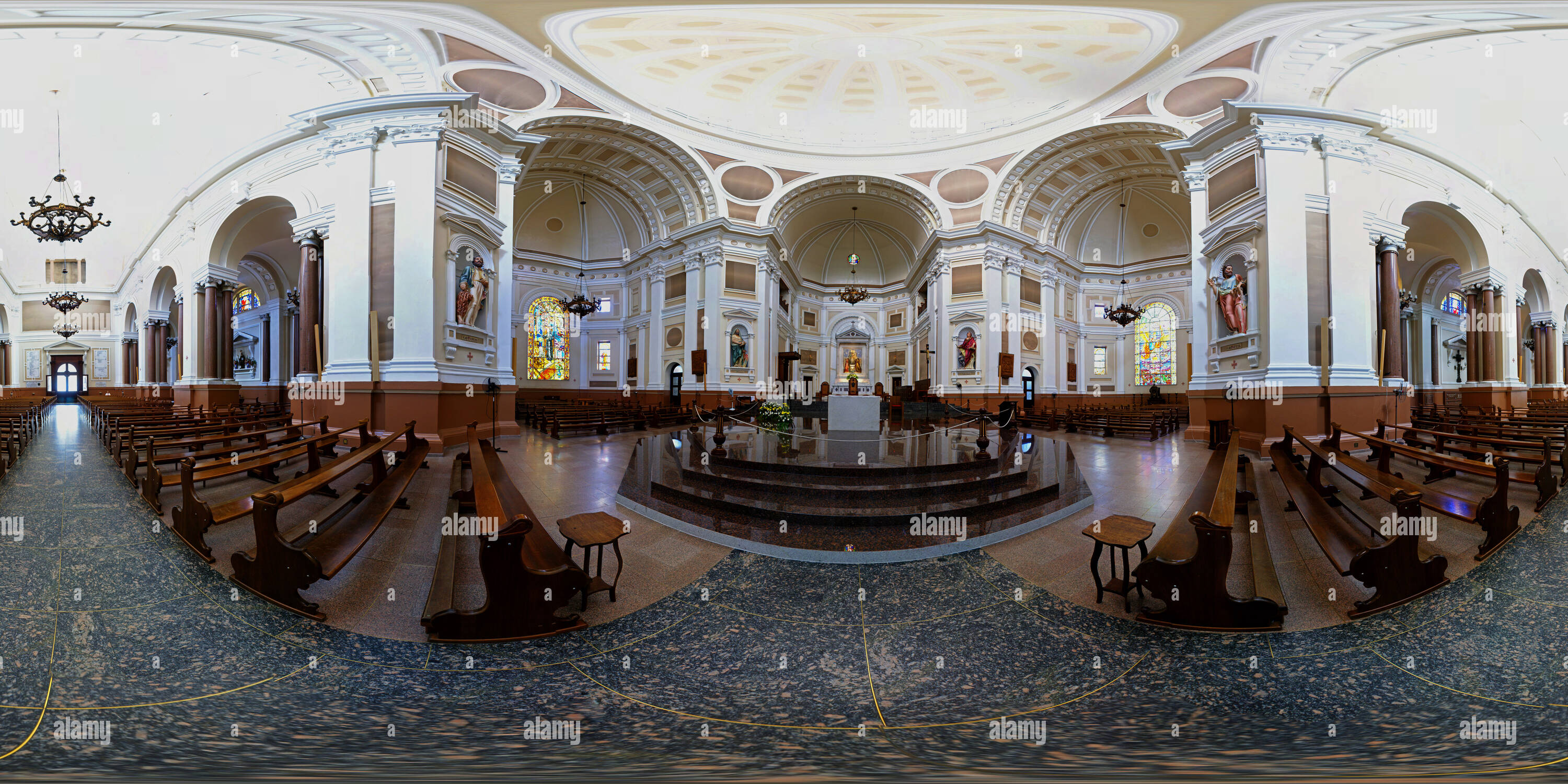 360° view of Catedral Metropolitana de Porto Alegre RS Alamy