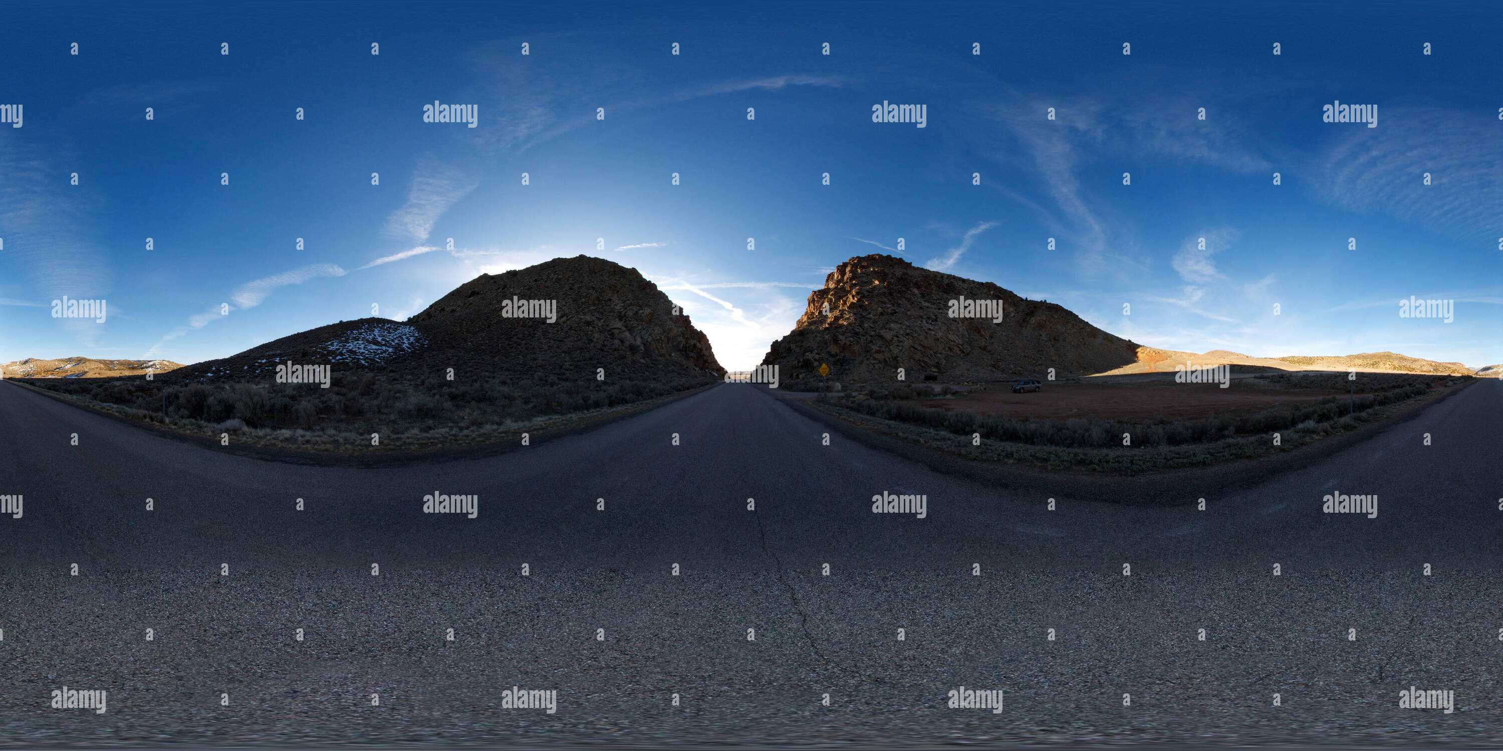 360° view of Parowan Gap Alamy