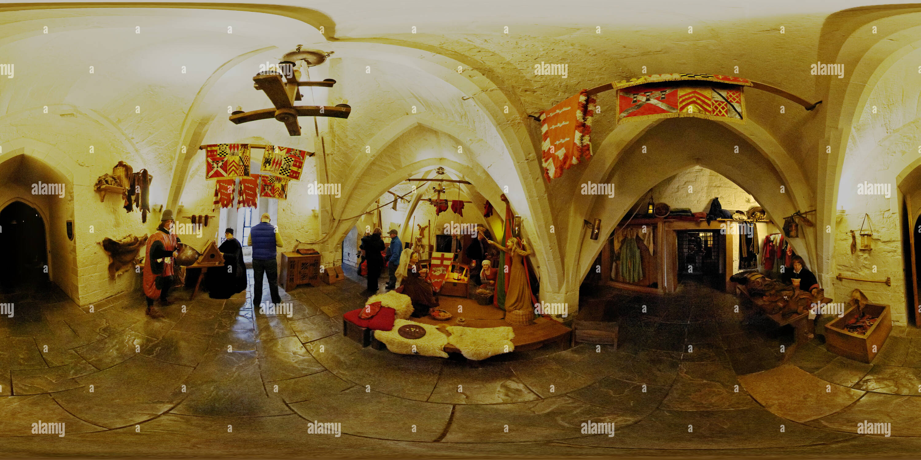 Warwick Castle Inside Stock Photos & Warwick Castle Inside Stock Images