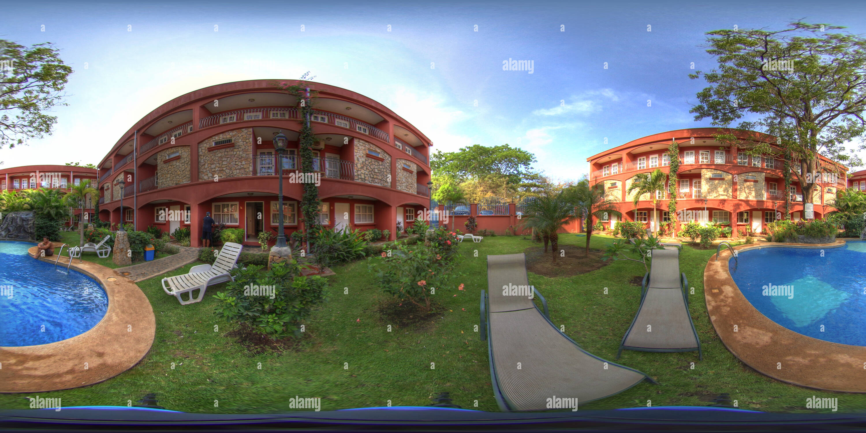 Tamarindo villa verde beach costa rica hires stock photography and