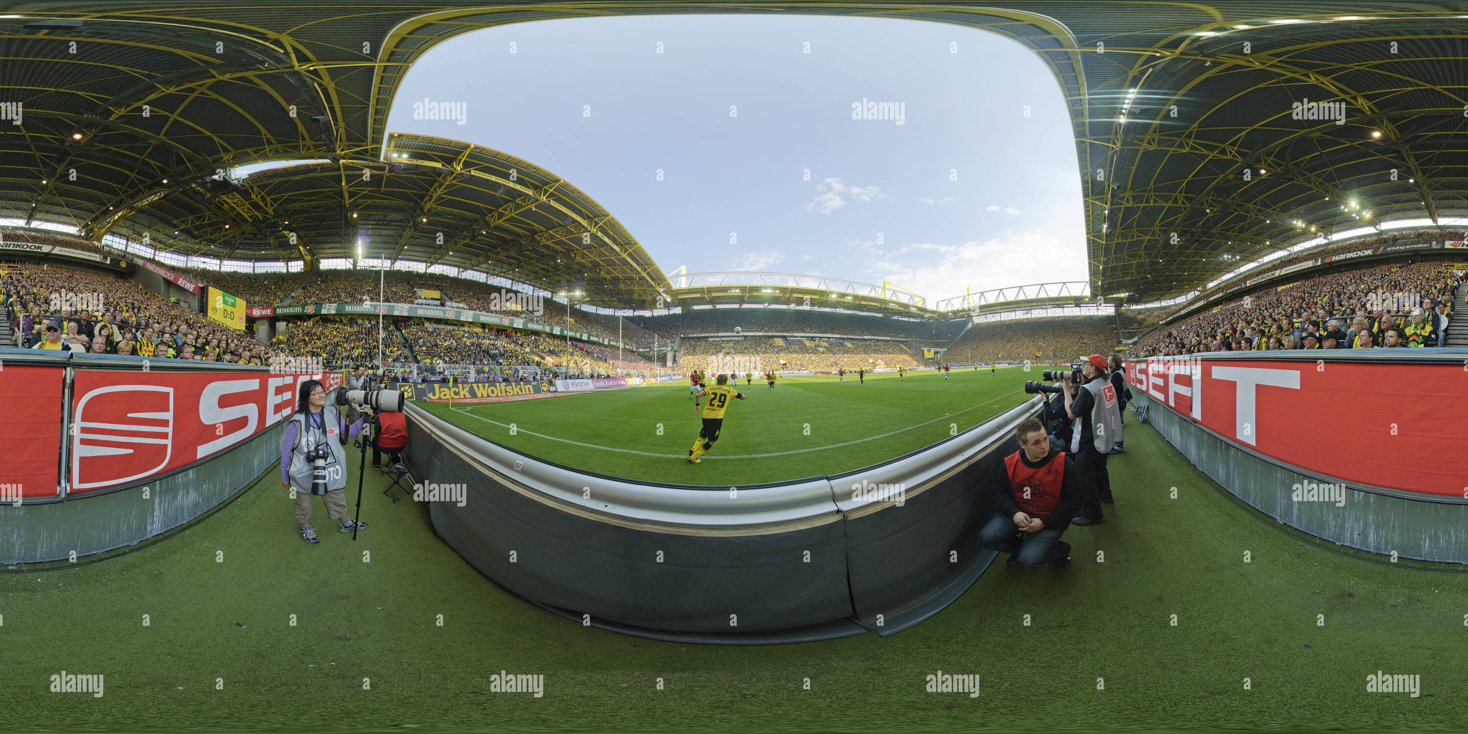 360° view of Signal Iduna Park stadium Alamy
