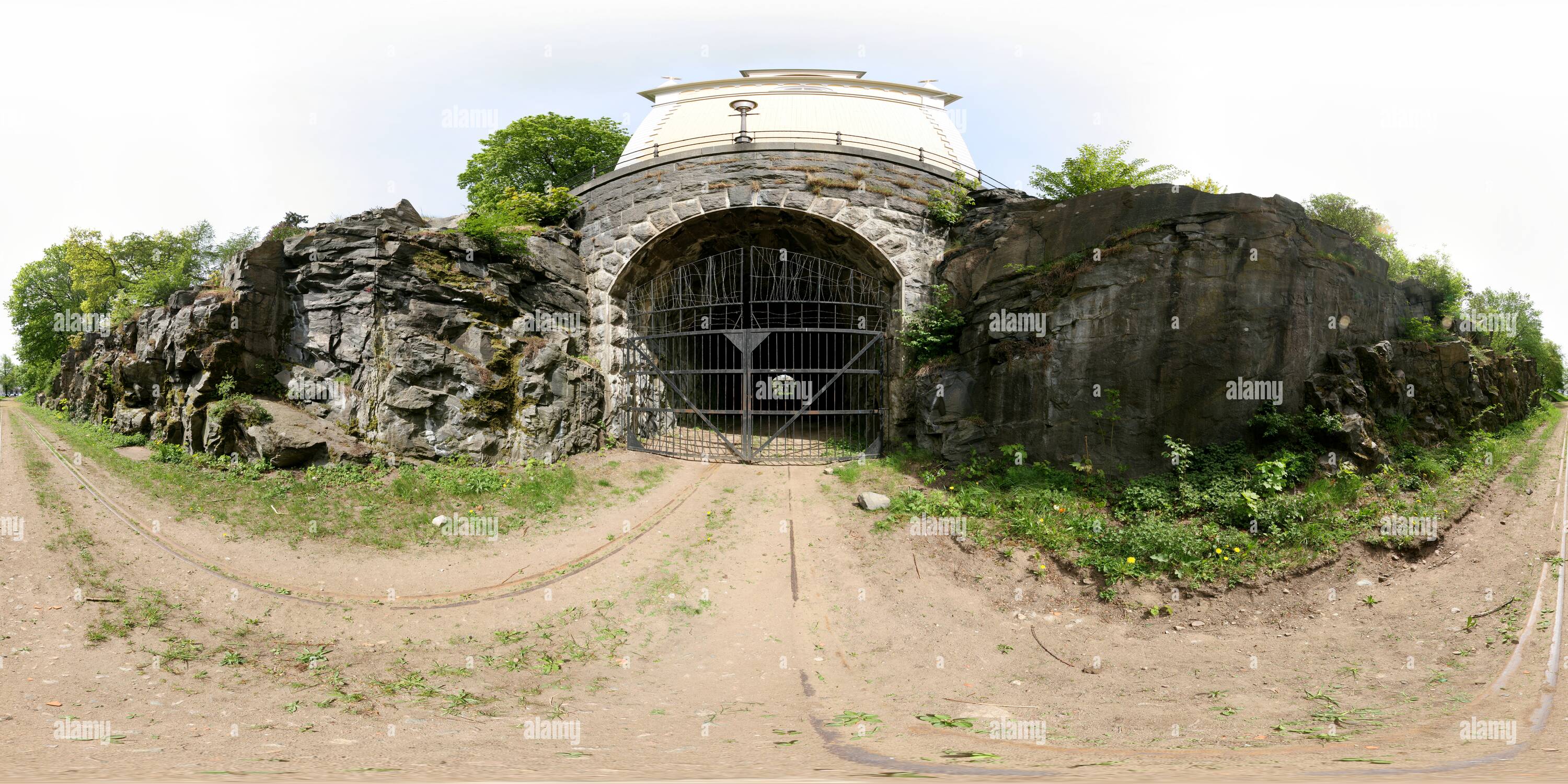 360 degree panoramic view of Old Railway Tunnel