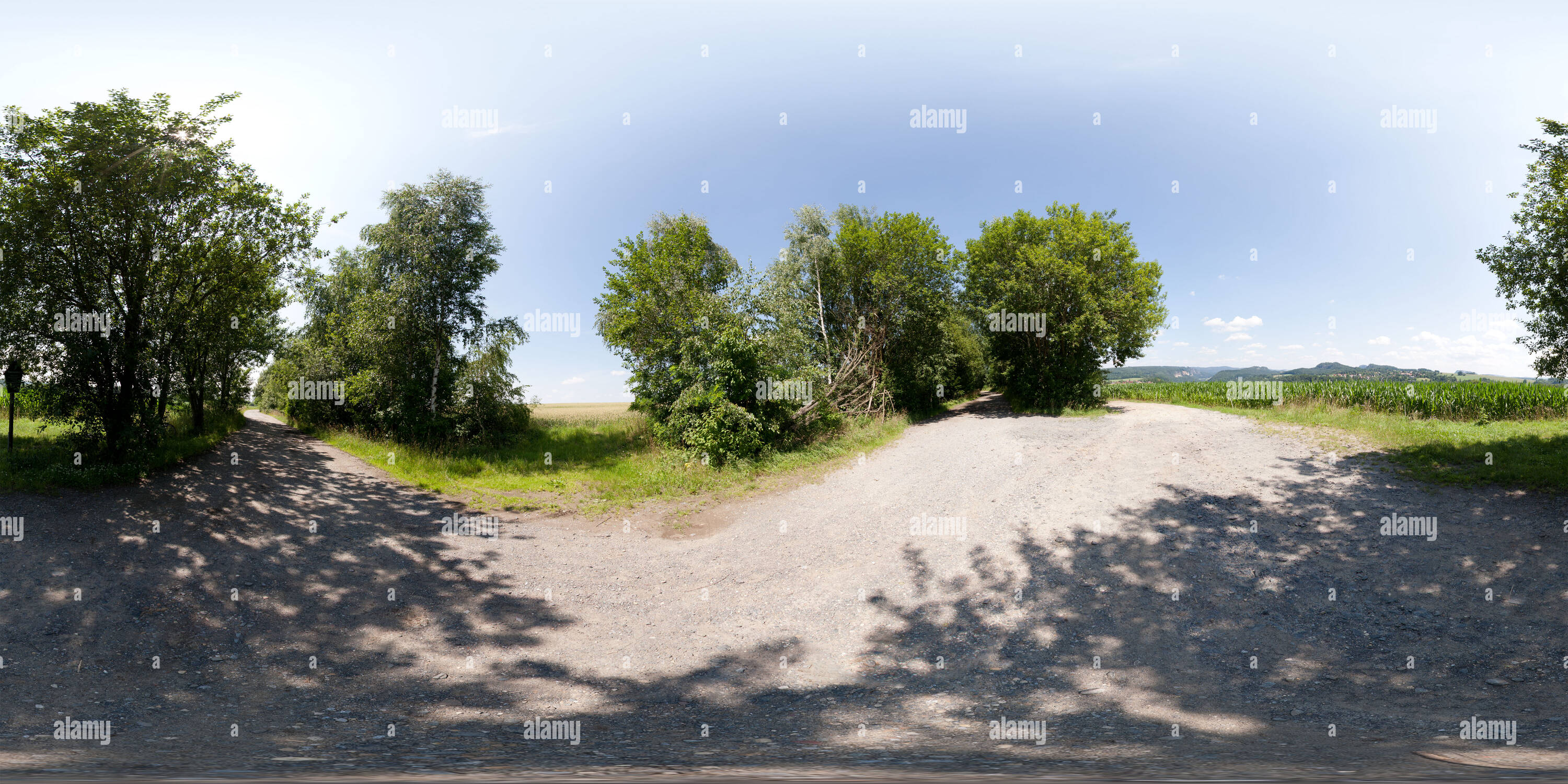 360° view of Dorf Wehlen Panoramablick - Saxon Switzerland - Alamy