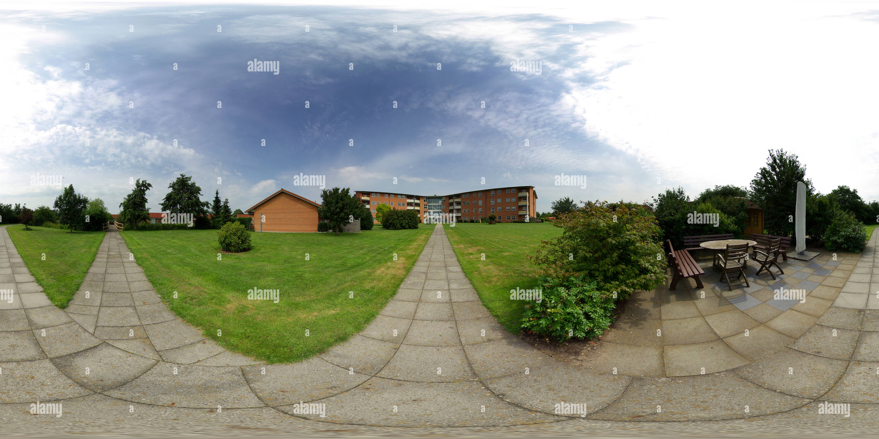 360° view of Tarp Retirement Home Alamy