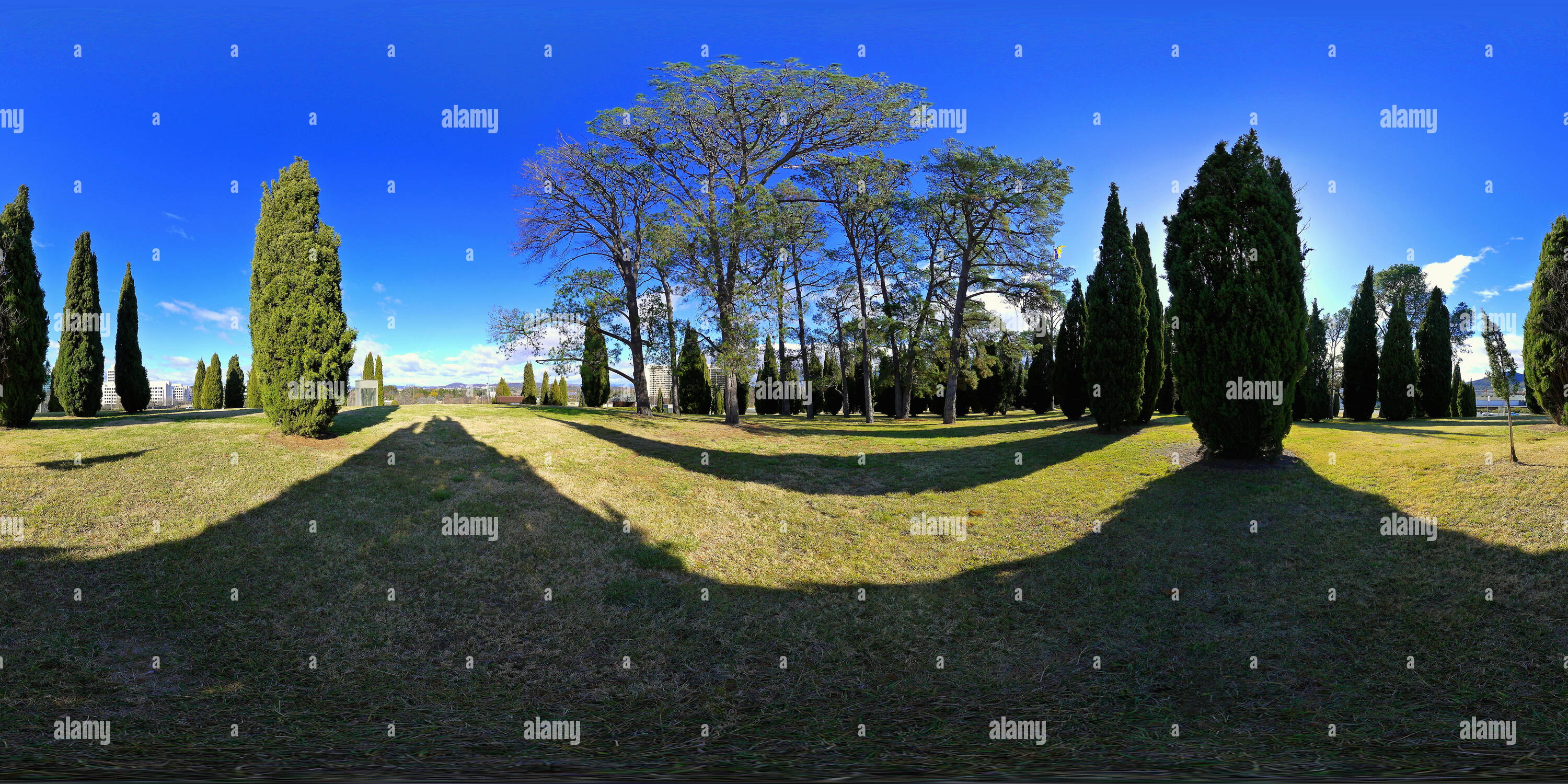 360° view of Canberra - City Hill - Alamy