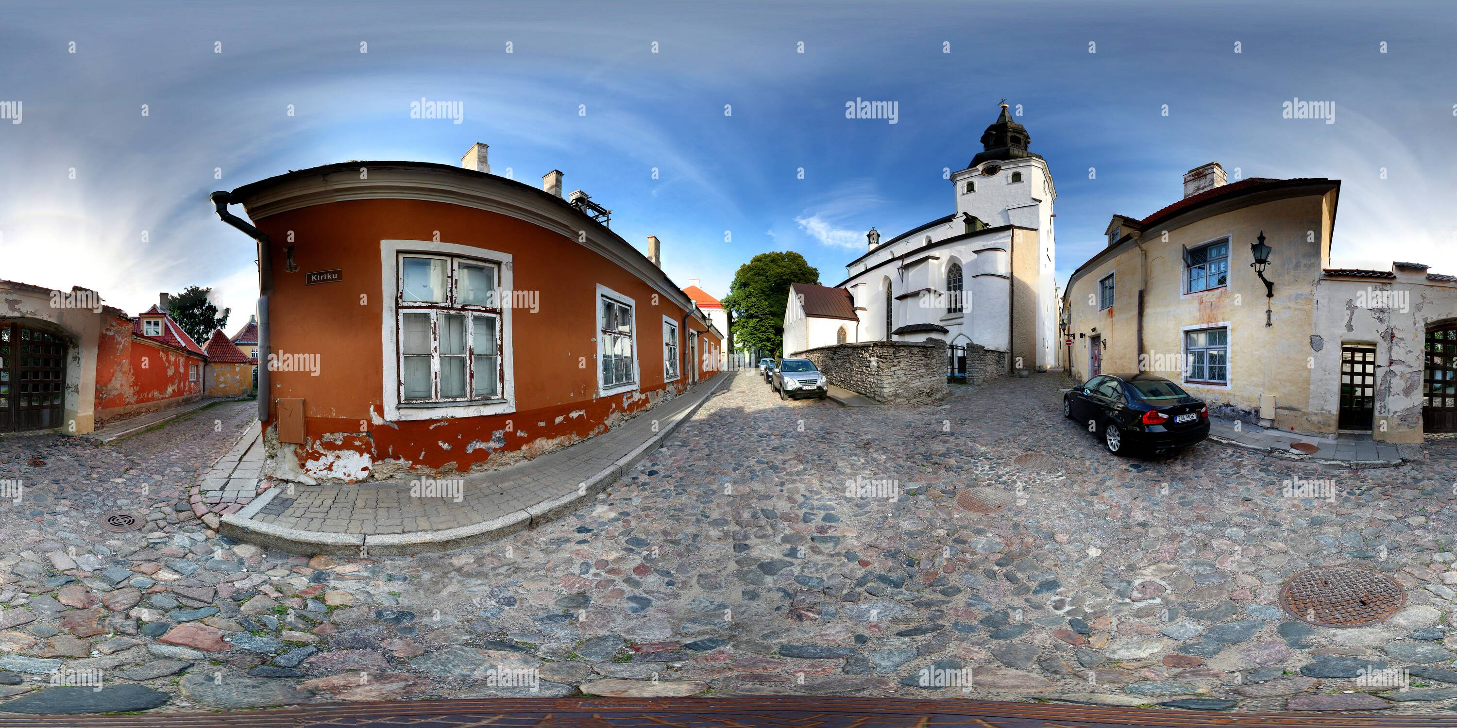 360° view of St Mary's Cathedral, Tallinn, Estonia Alamy