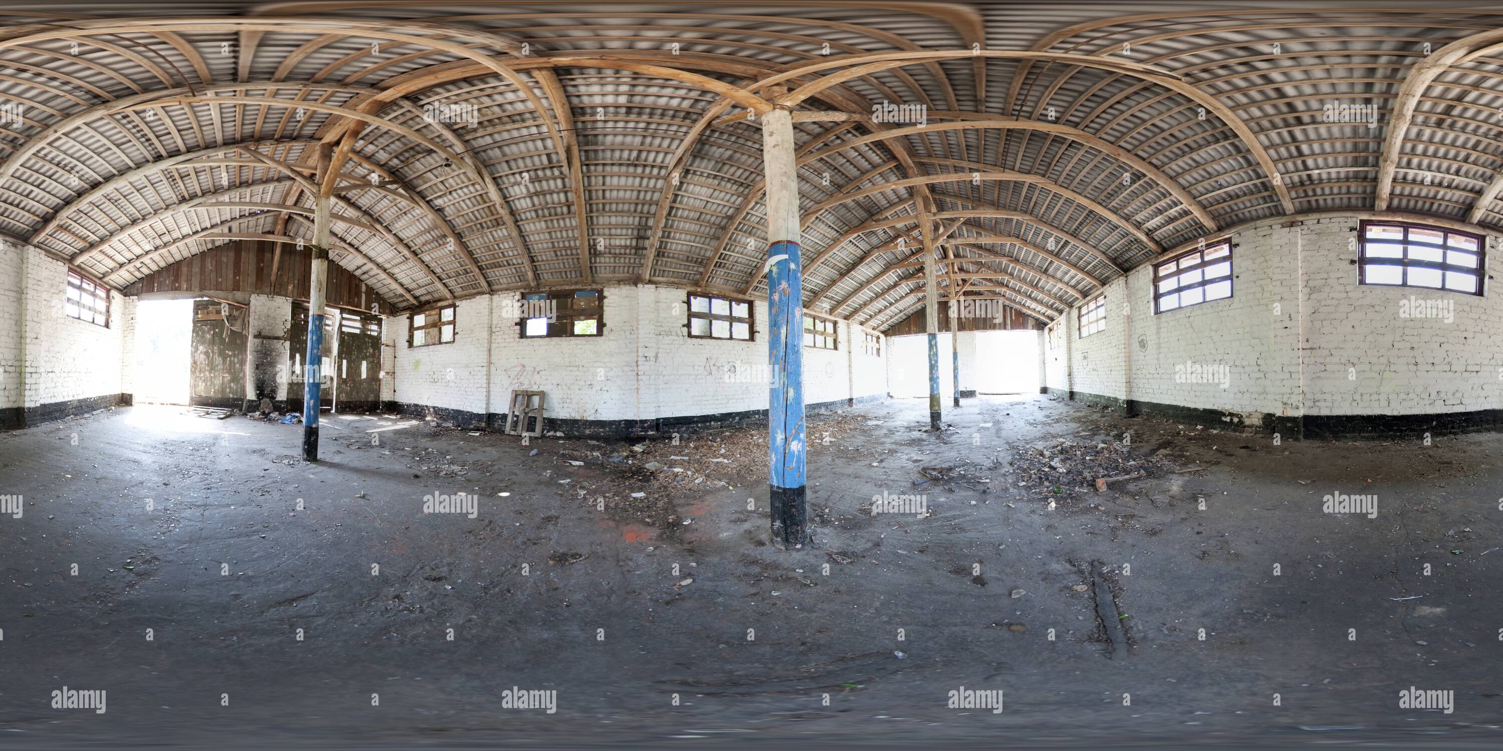 360° view of Paintball range "Lesnaya Skazka" Monolit insite Alamy