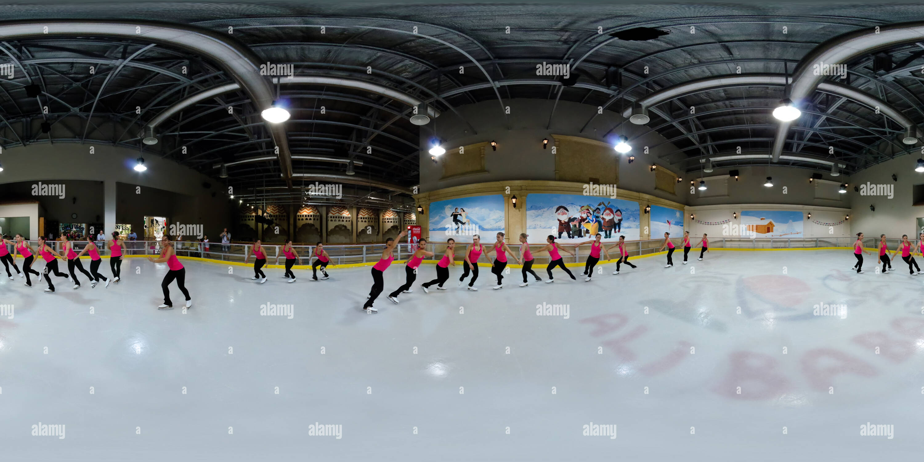 360 degree panoramic view of Skating In Hurghada