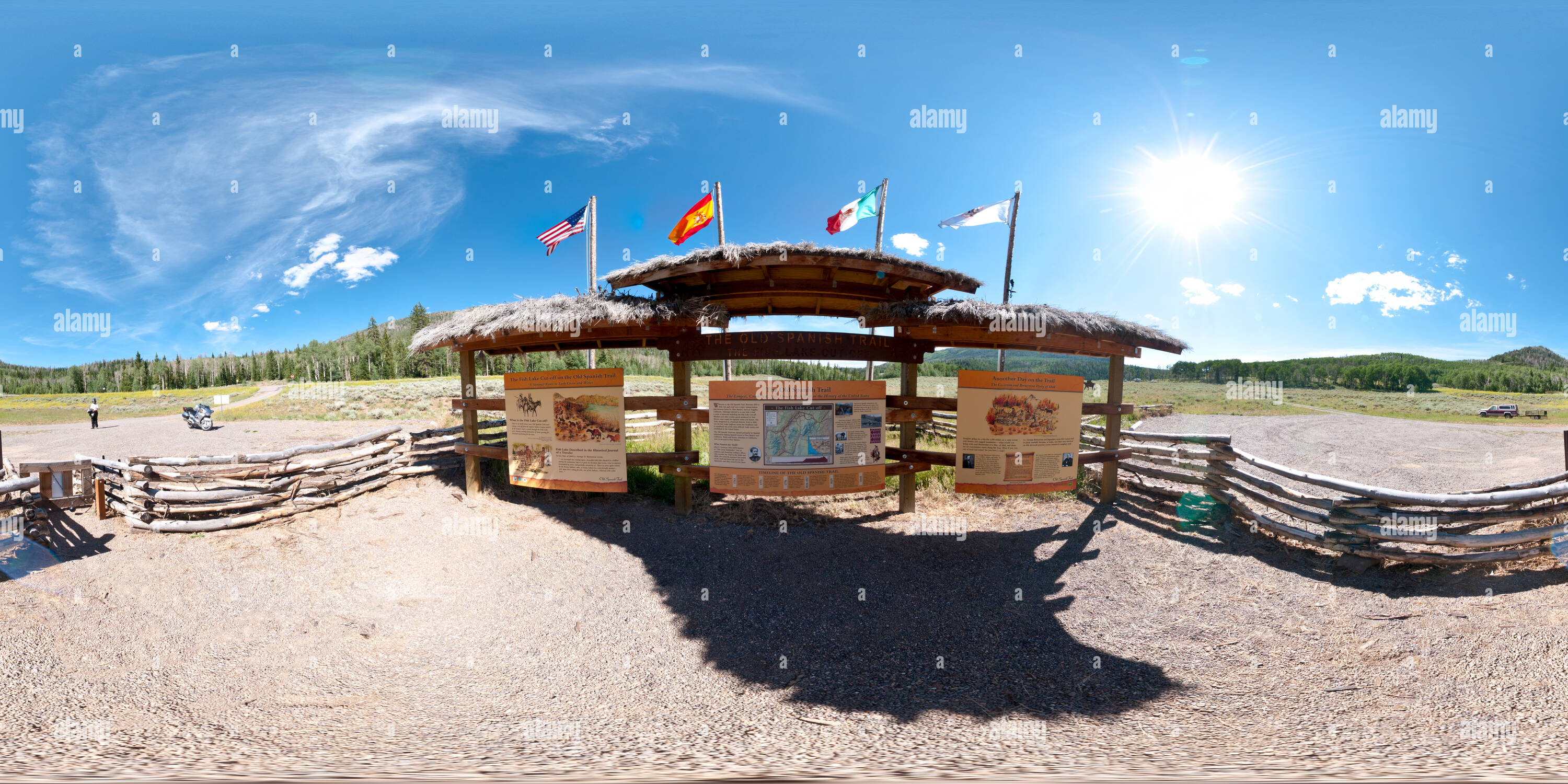 360-view-of-fish-lake-cutoff-old-spanish-trail-alamy