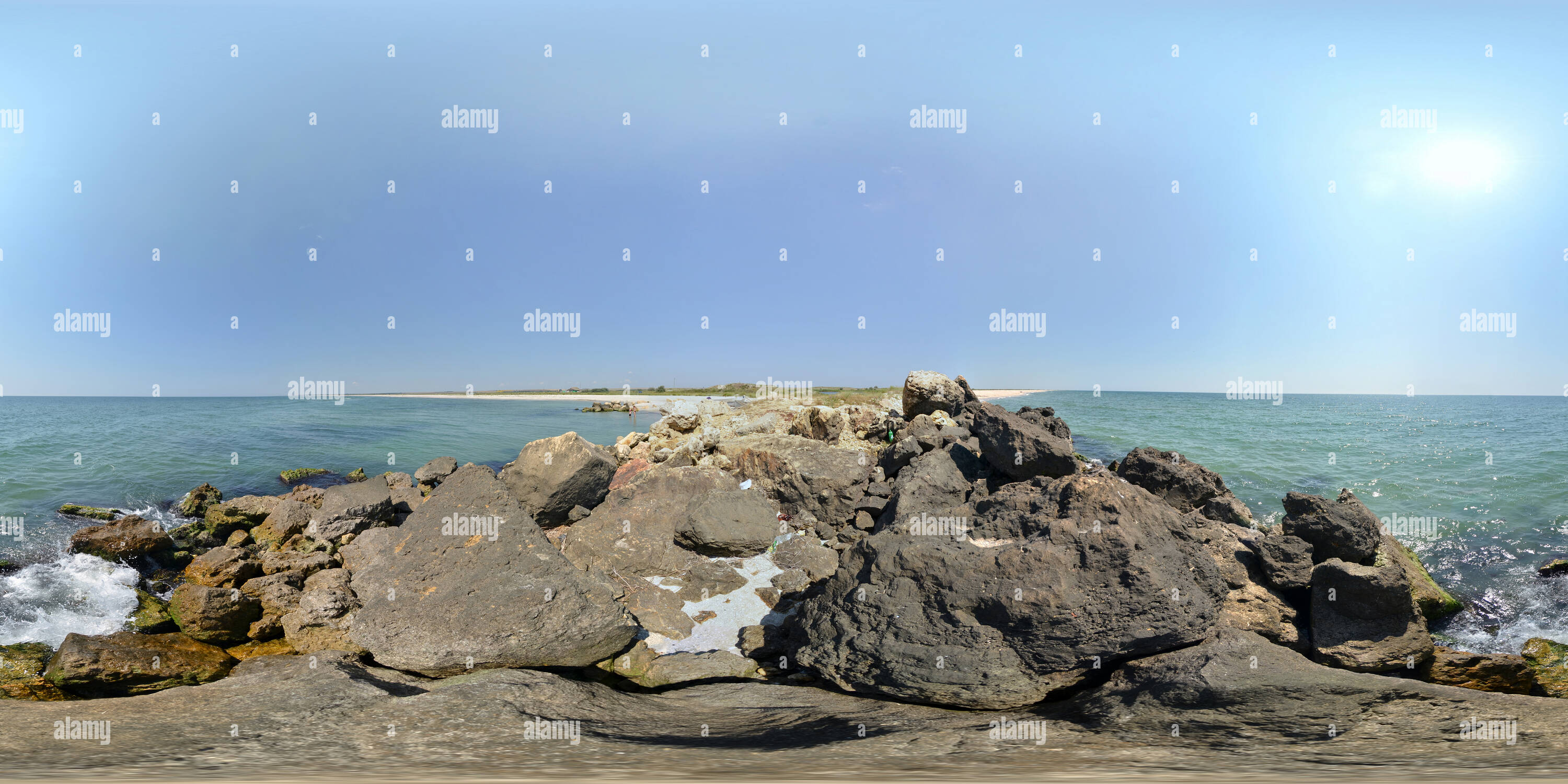360° view of Promontory, Vadu, Constanta, Romania Alamy