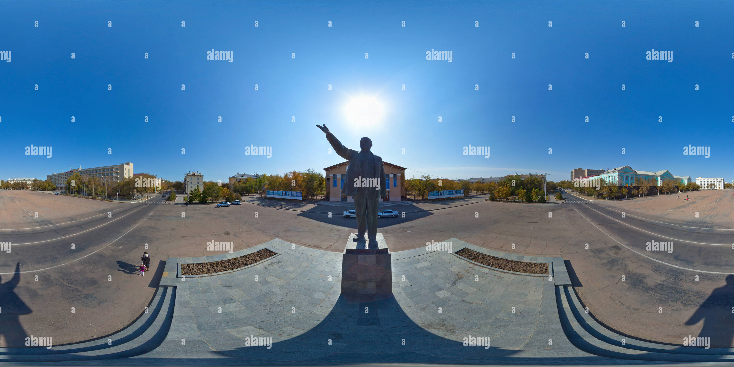 360° view of Monument to Lenin - Alamy