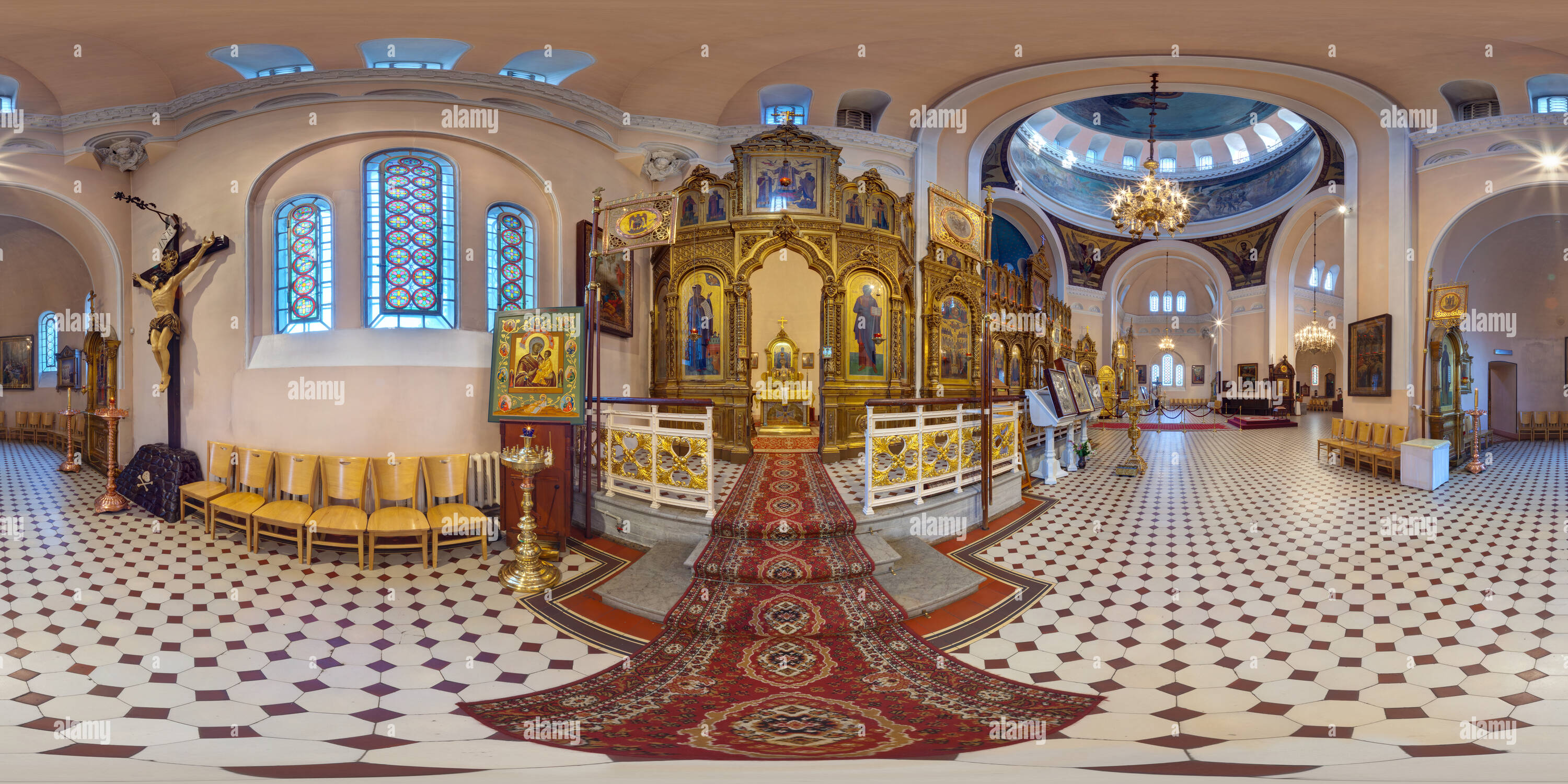 360-view-of-cathedral-of-the-resurrection-of-christ-1896-alamy
