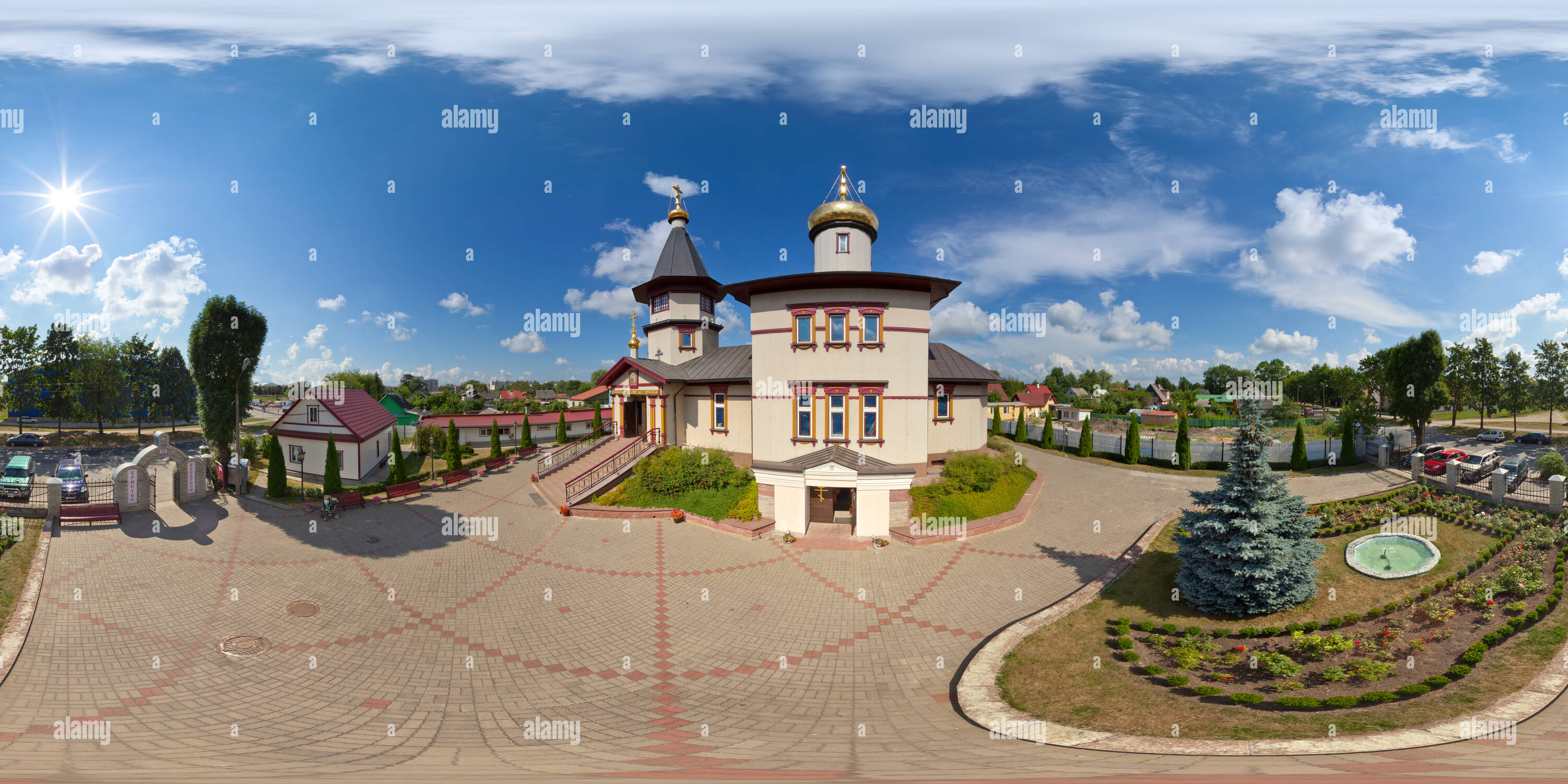 360° view of Church of the Narva Icon of the Mother of God - Alamy