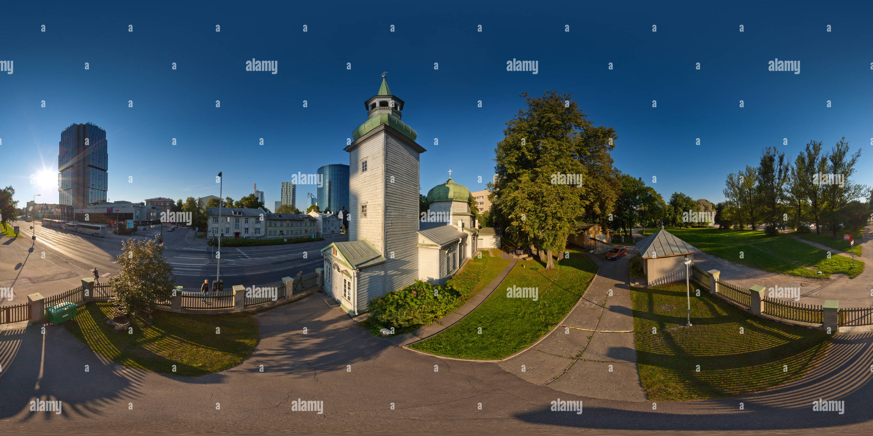 360° view of Church of the Nativity of the Mother of God (Kazan icon ...