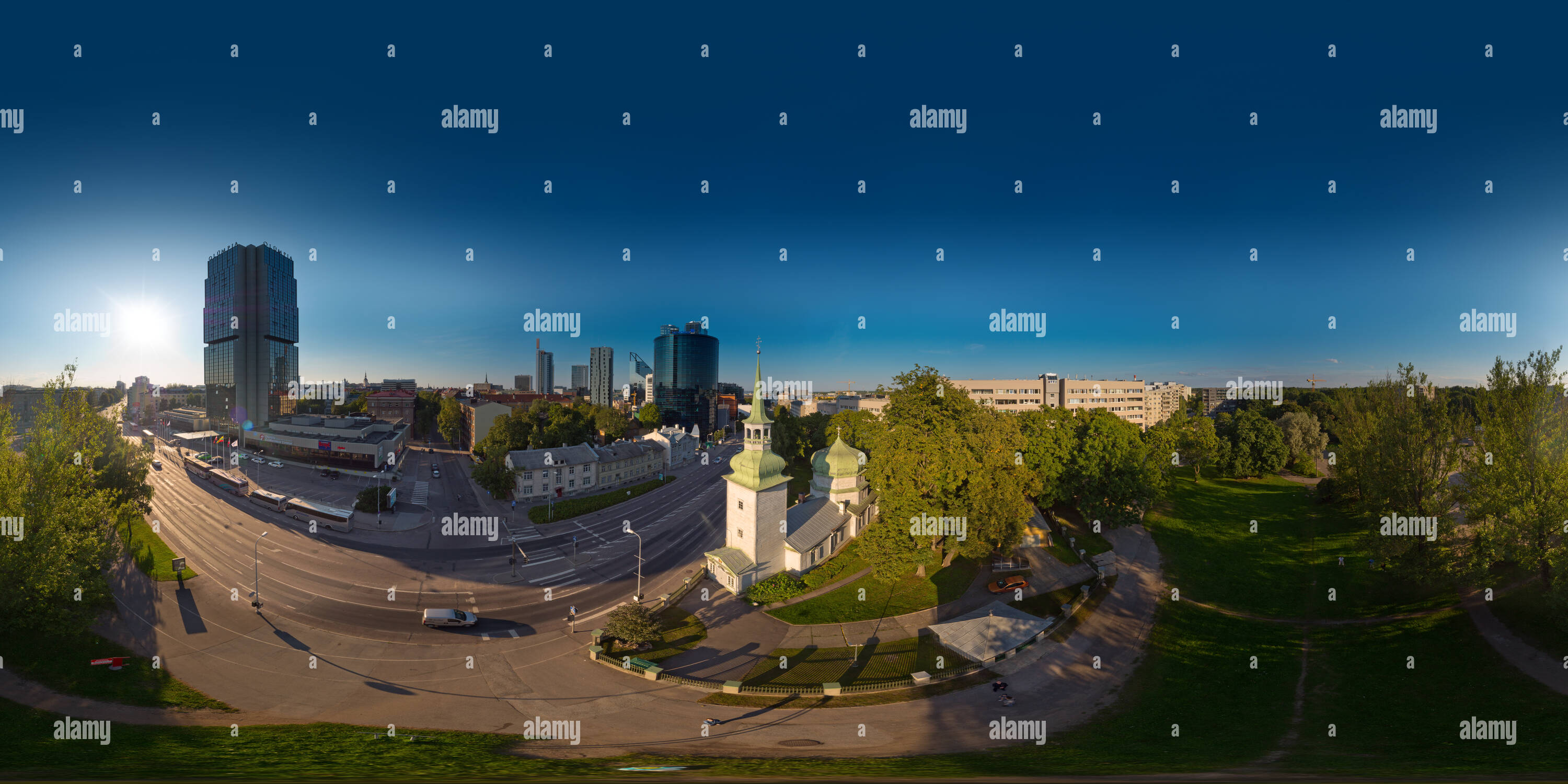 360° view of Church of the Nativity of the Mother of God (Kazan icon ...