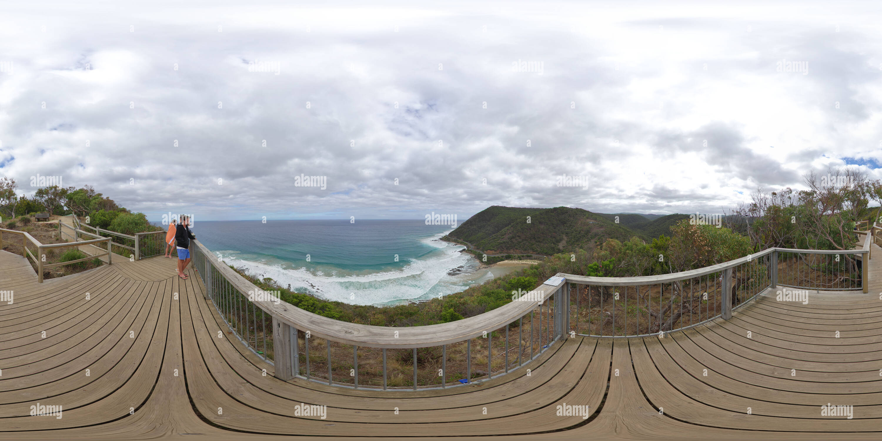 360° view of Teddy&rsquo;s Lookout in Lorne - Alamy