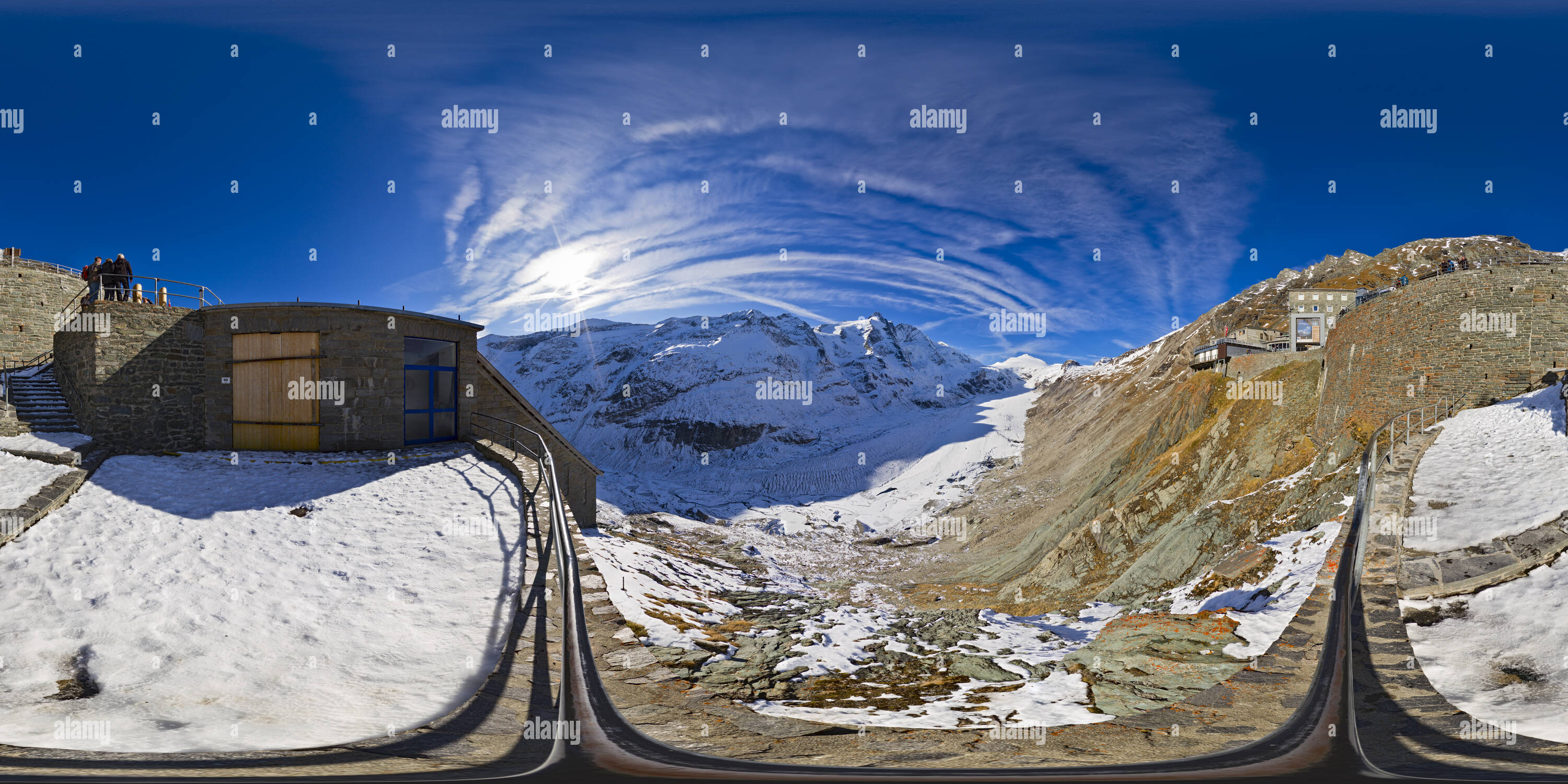 360° view of Kaiser-Franz-Josefs-Hoehe, Grossglockner, Austria - Alamy