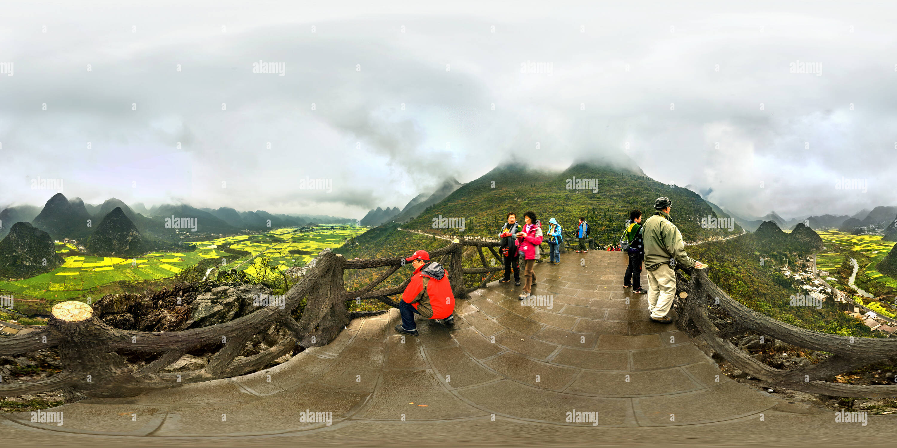 360° view of Guizhou xingyi wanfenglin 5——the Forest of Ten Thousand ...