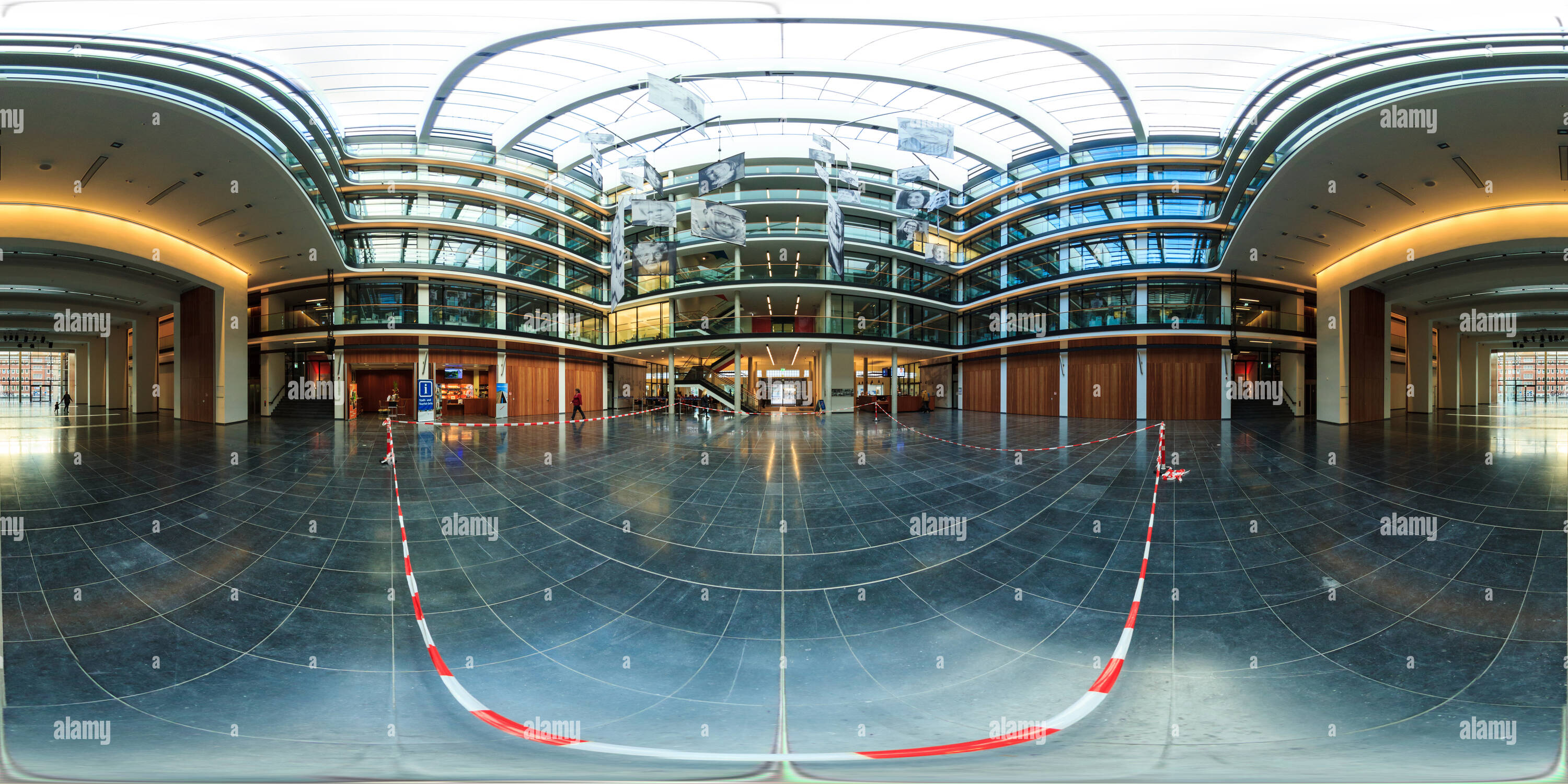 360 degree panoramic view of Innenansicht Hans-Sachs-Haus