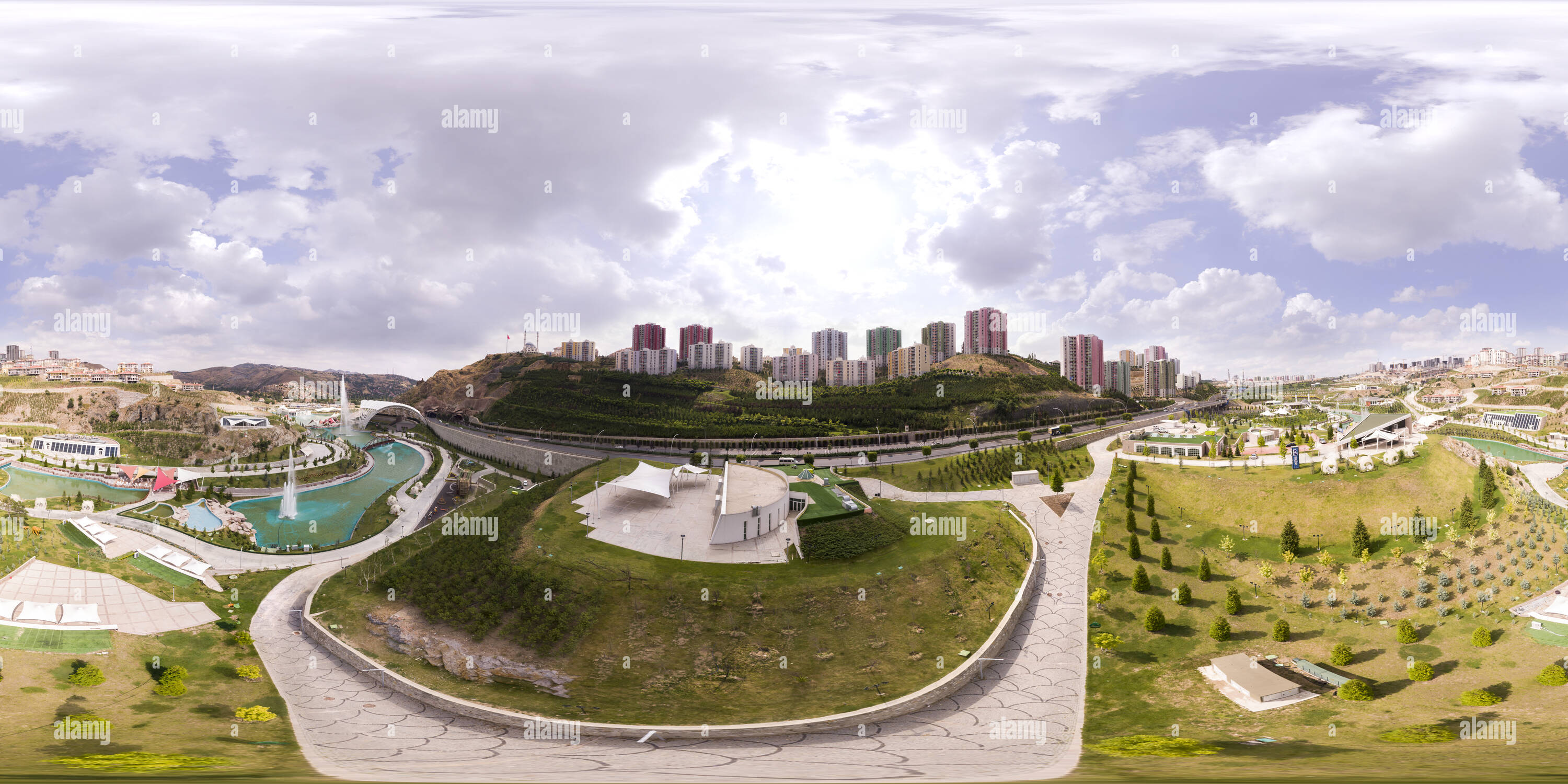 360 degree panoramic view of Kuzey Yildizi Ankara Buyuksehir Belediyesi 20160720 1504 44