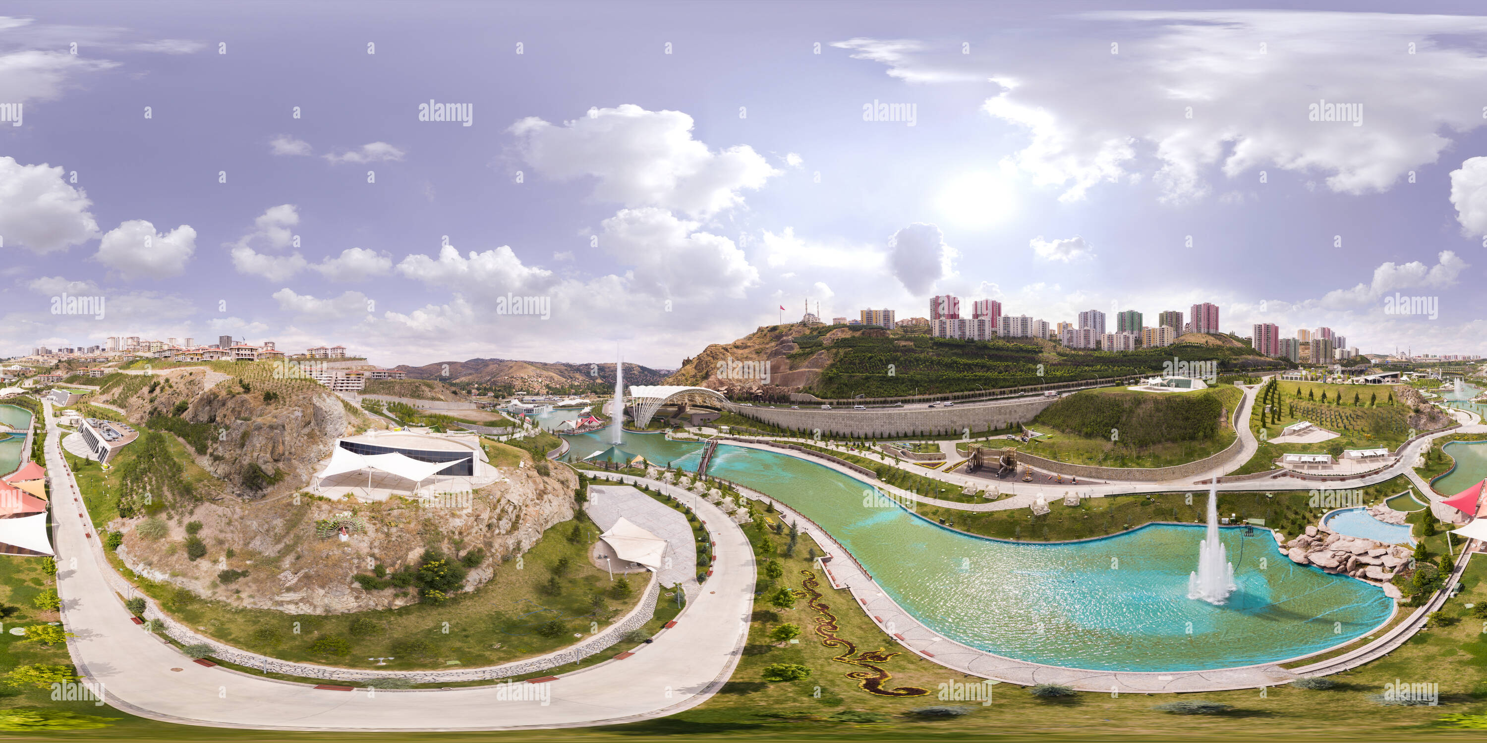 360 degree panoramic view of Kuzey Yildizi Ankara Buyuksehir Belediyesi 20160720 1501 22