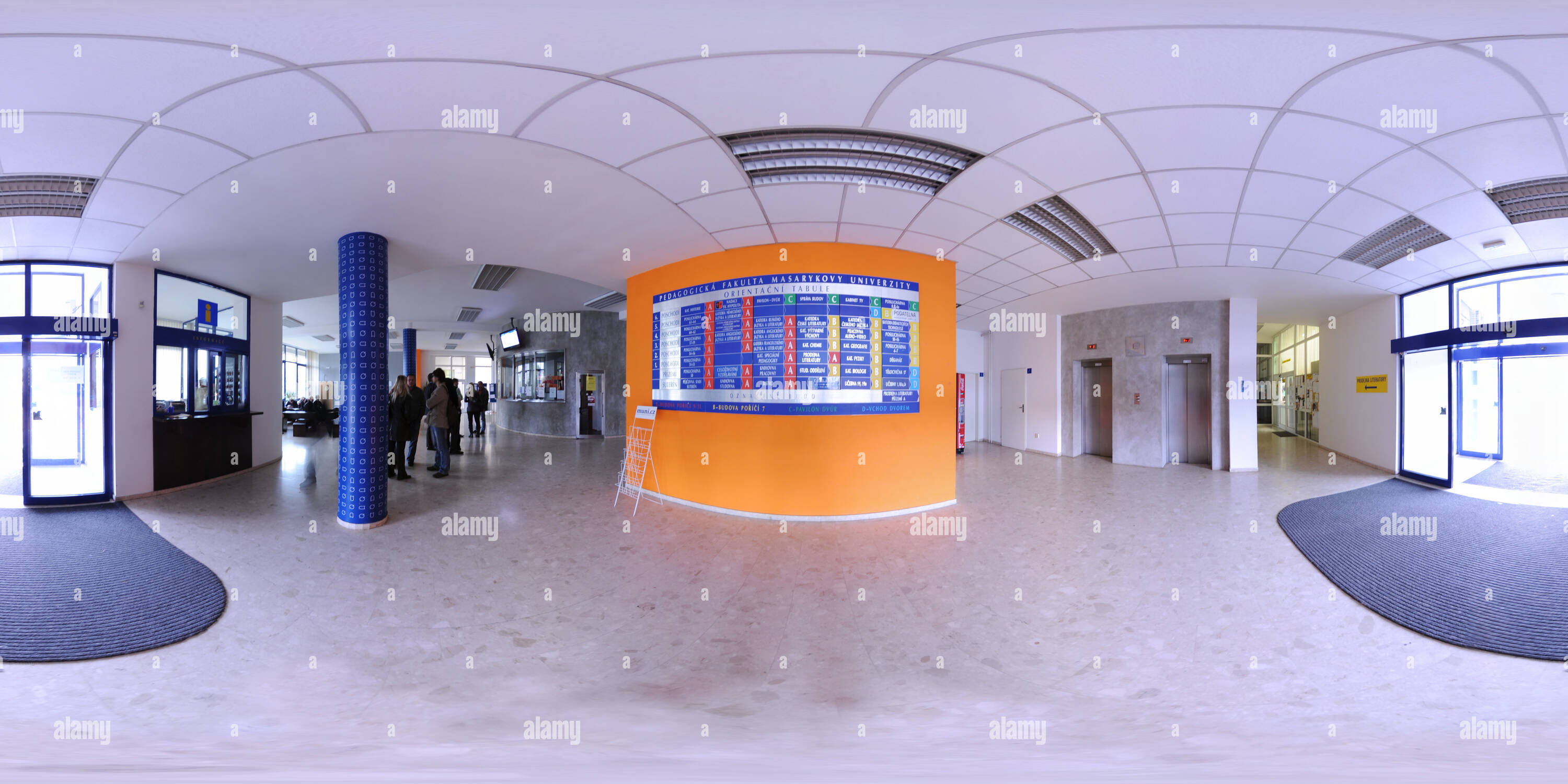 360° View Of Entrance To Faculty Of Education, Masaryk University - Alamy