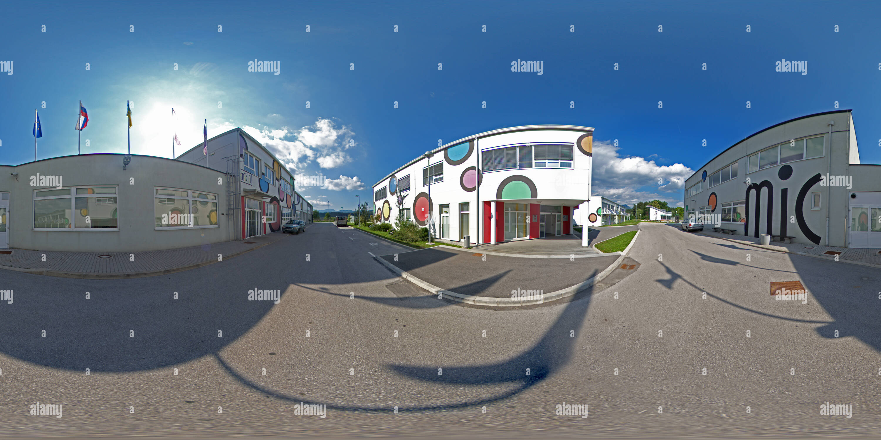 360° view of Medpodjetniški izobraževalni center Velenje zunaj 5 Alamy