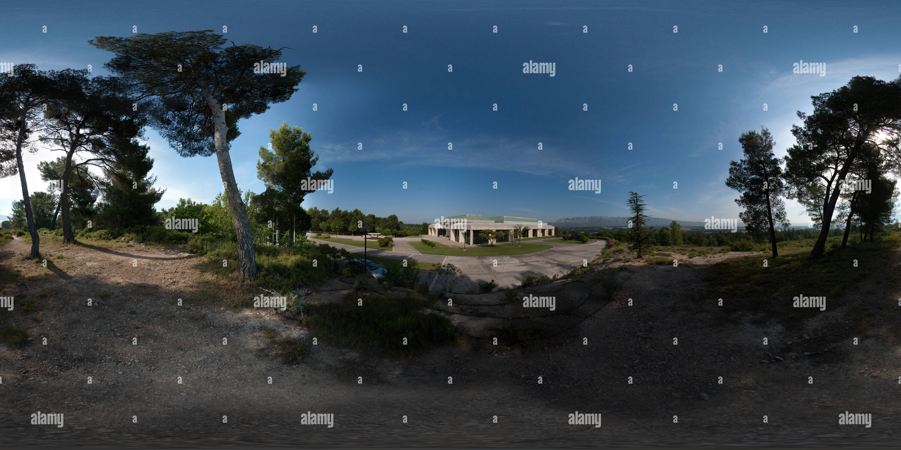 360° view of SGI European Culture Center Trets - Alamy