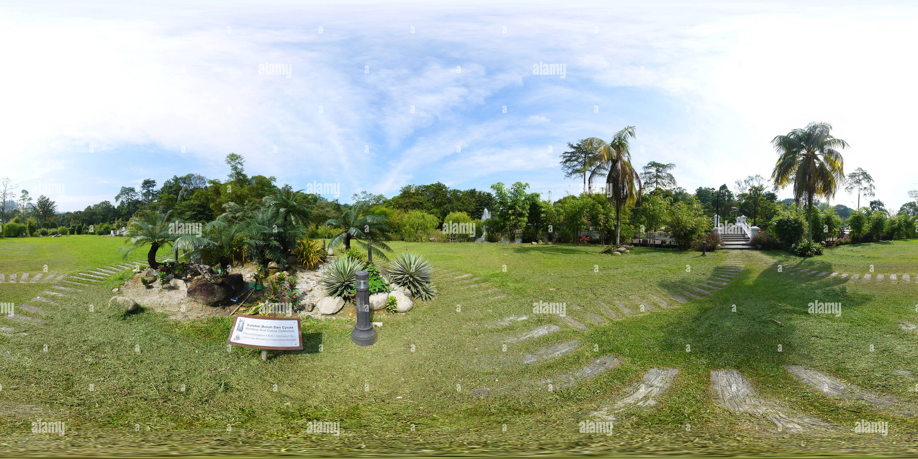 360 degree panoramic view of Tasik Perdana