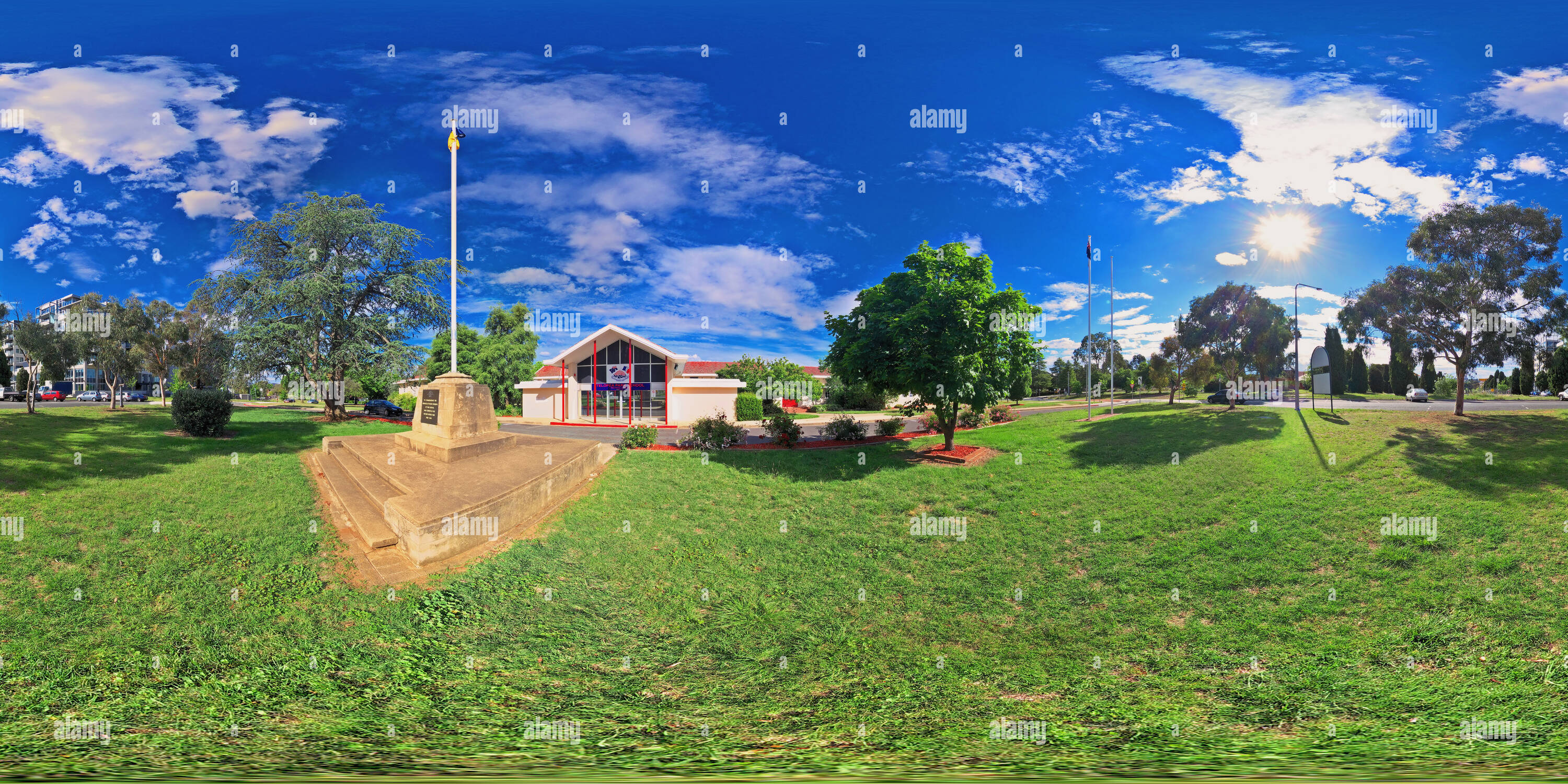 360° view of Canberra - Telopea Park School - Alamy