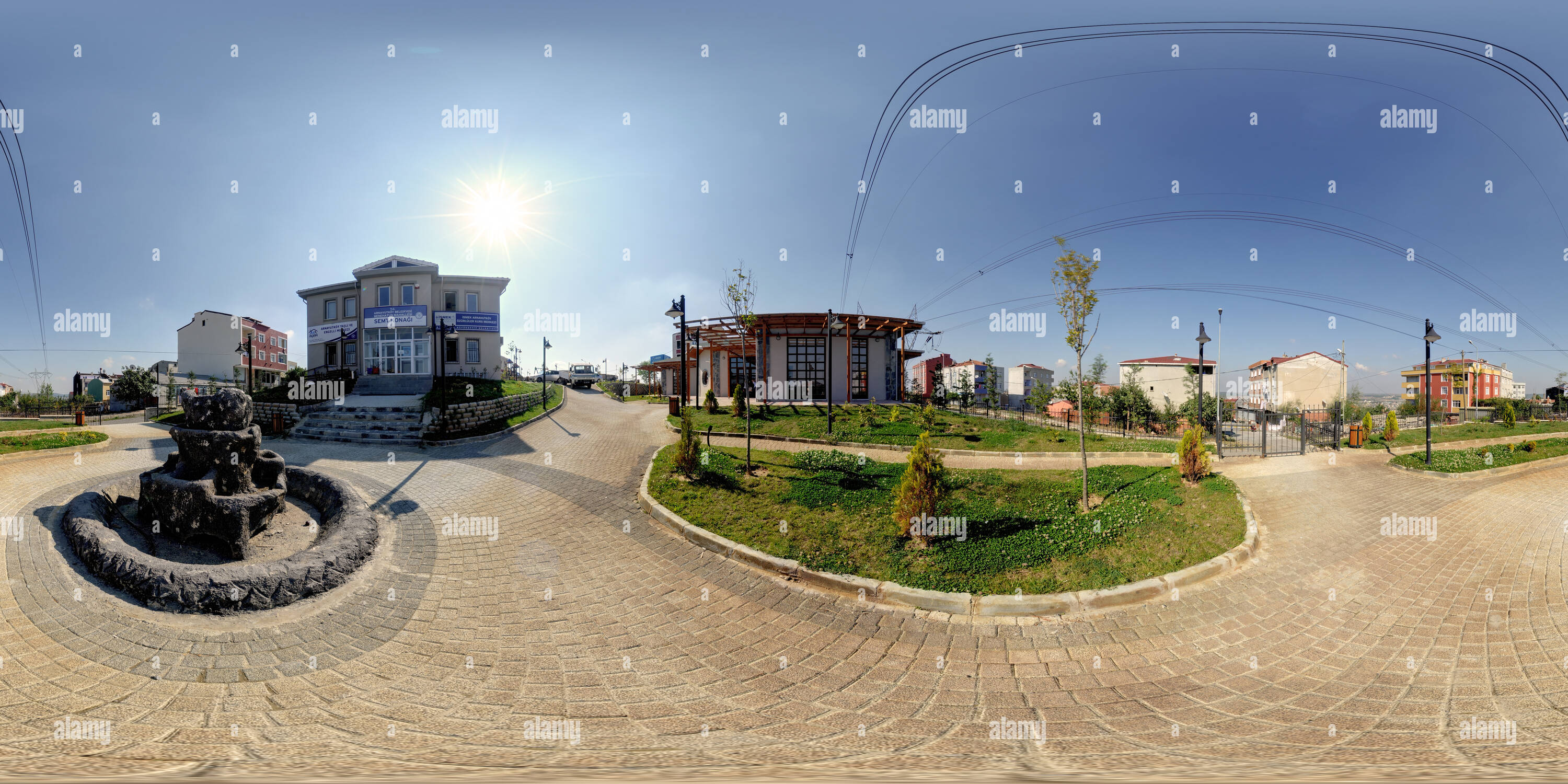 360 degree panoramic view of Nenehatun Ayem ve Gençlik Merkezi