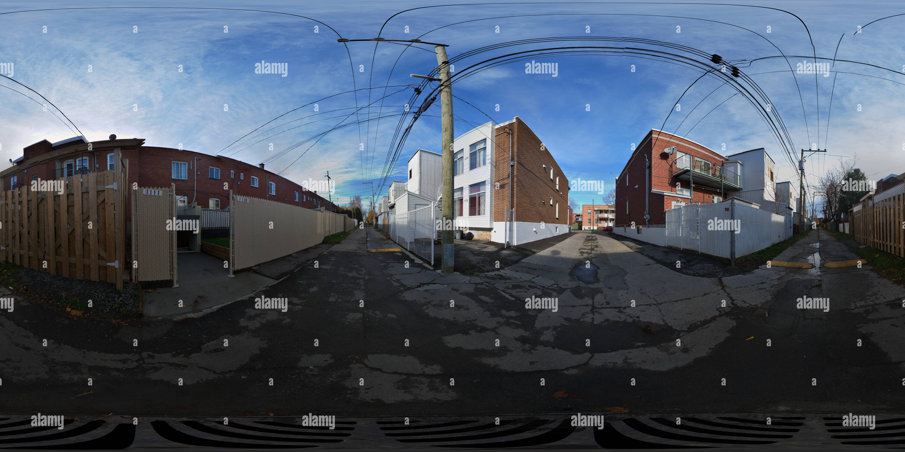 360° view of Verdun Ruelle entre EganOsborneBannantyneChamplain