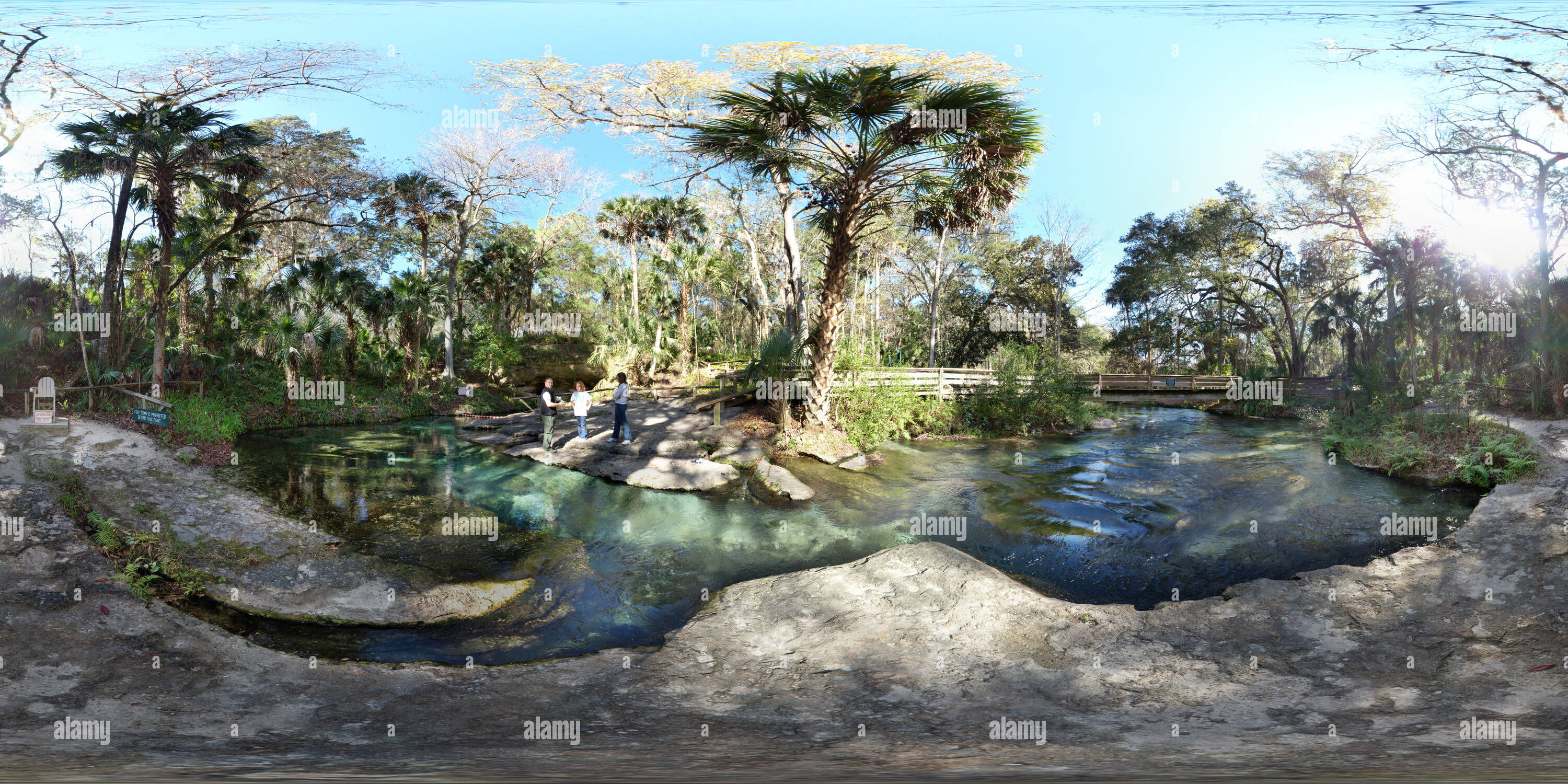 360° view of Kelly Park (Rock Springs), Apopka, Florida, USA Alamy