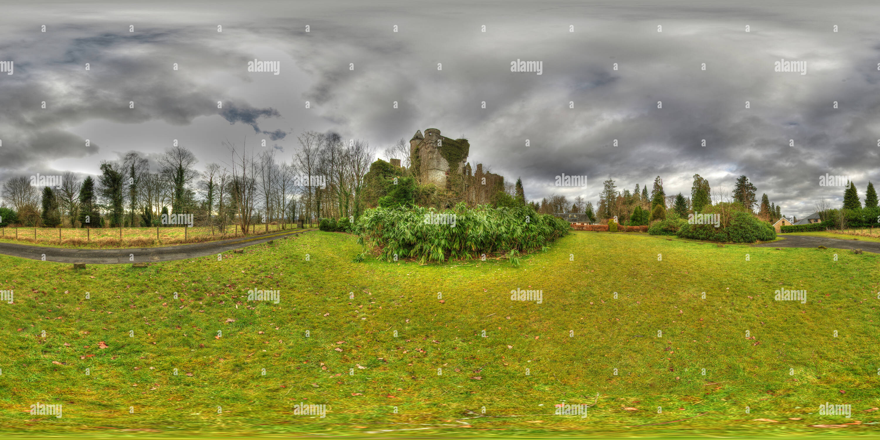 360° view of Buchanan Castle , Drymen , Scotland Alamy