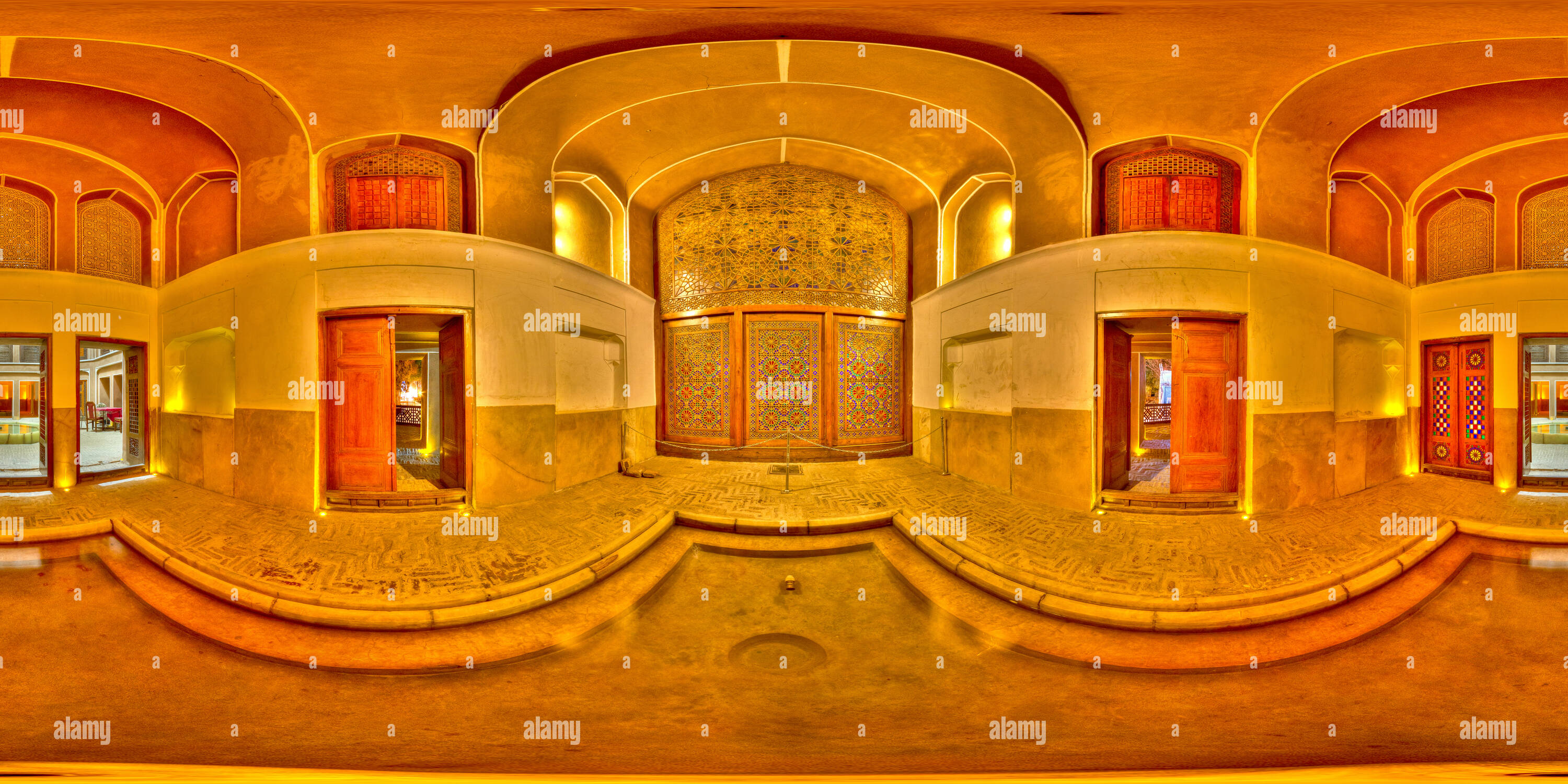 360° view of Dolat Abad Windcatcher - Alamy