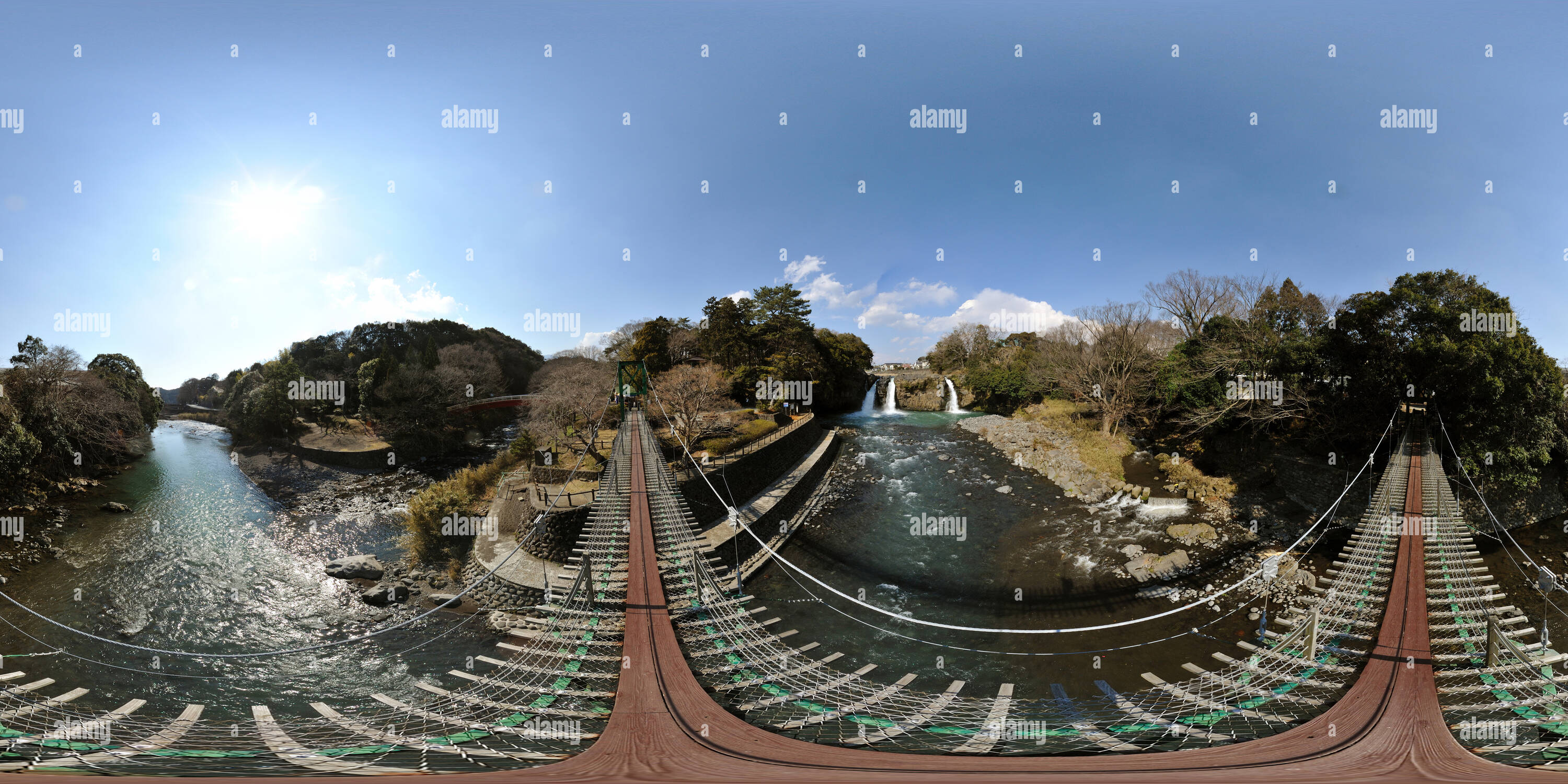 360 degree panoramic view of susono central park