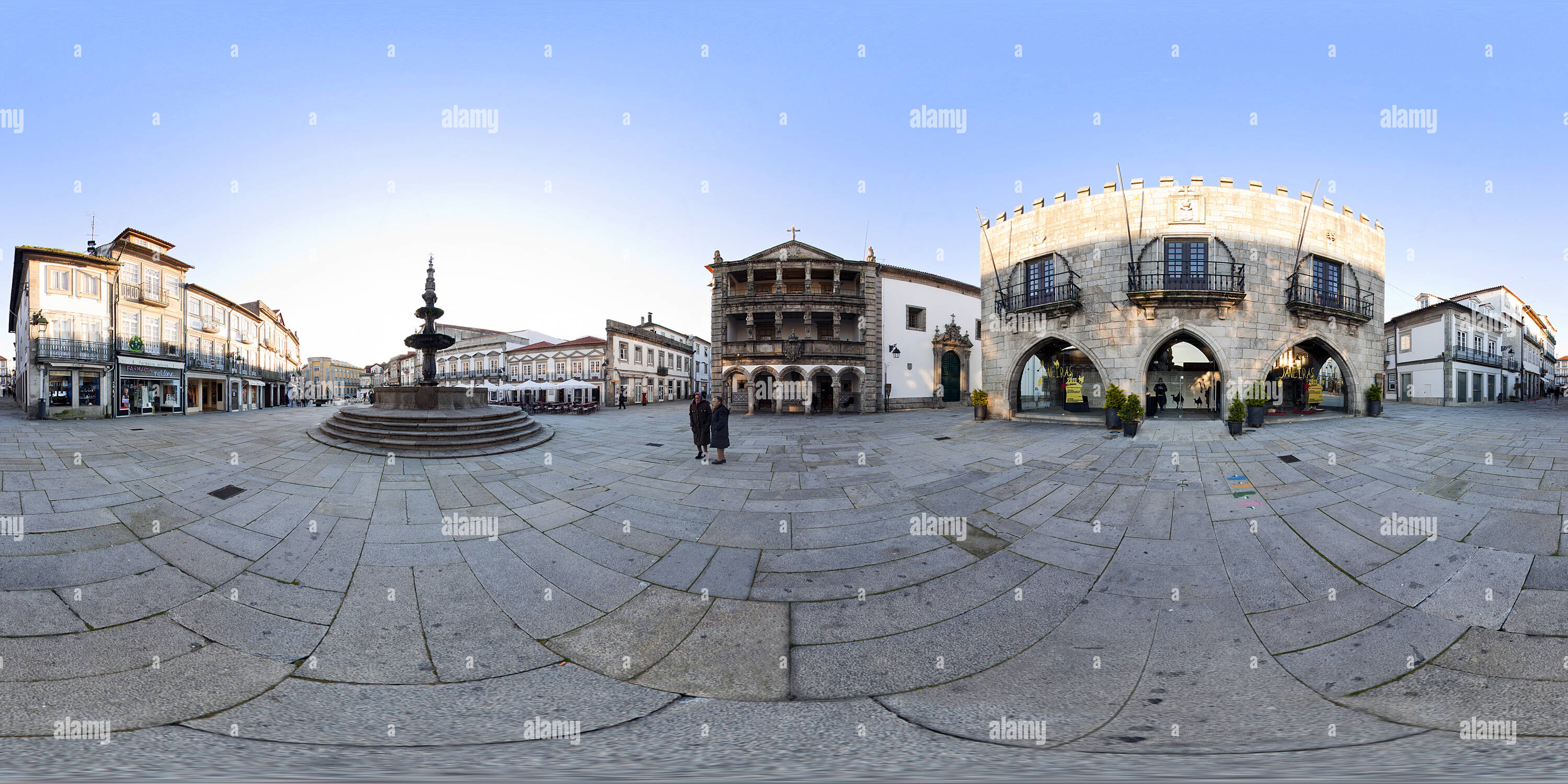 360 degree panoramic view of Republic Square