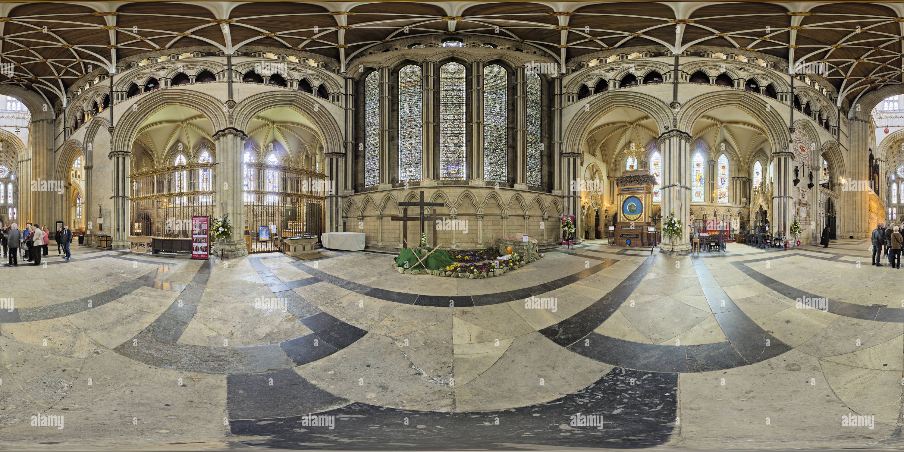 Five sisters window york minster hires stock photography and images