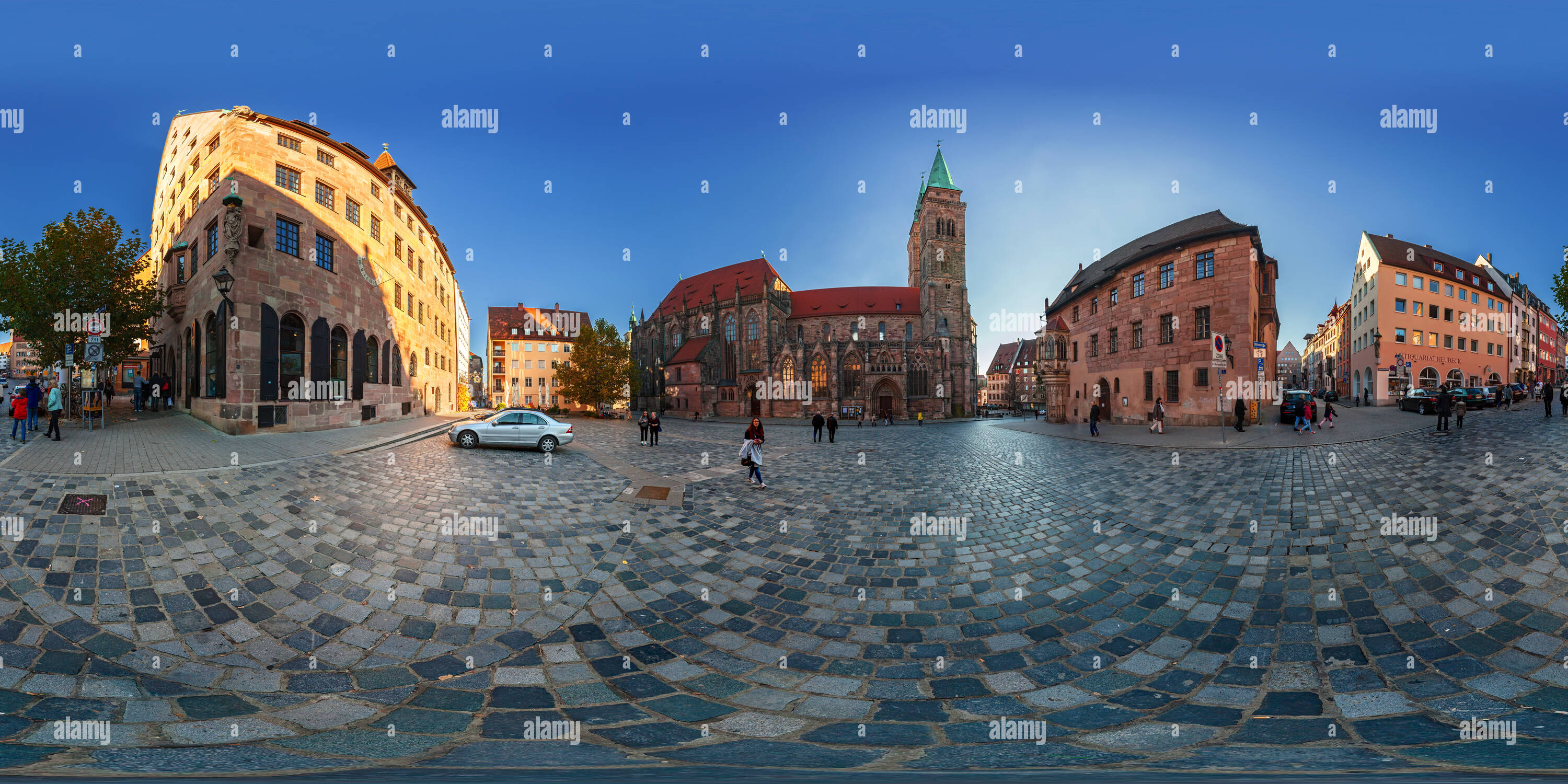 360° view of Albrecht Dürer platz - Nürnberg - Alamy