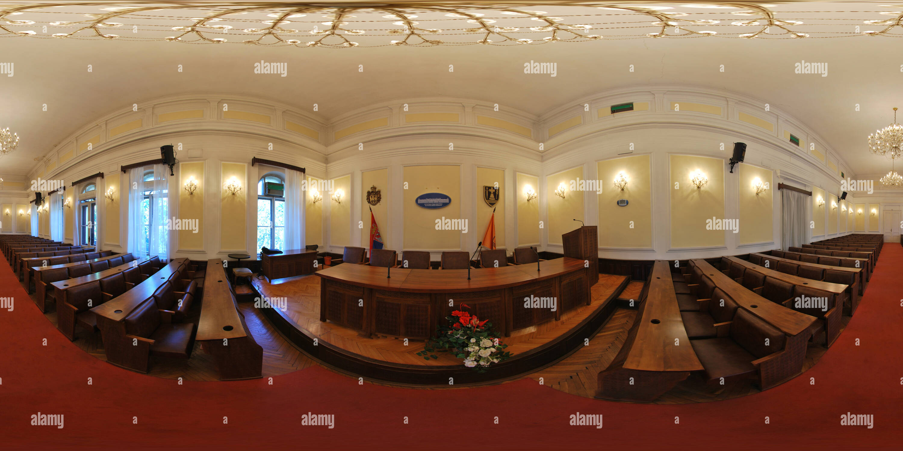 360 degree panoramic view of City Council [Pozarevac]