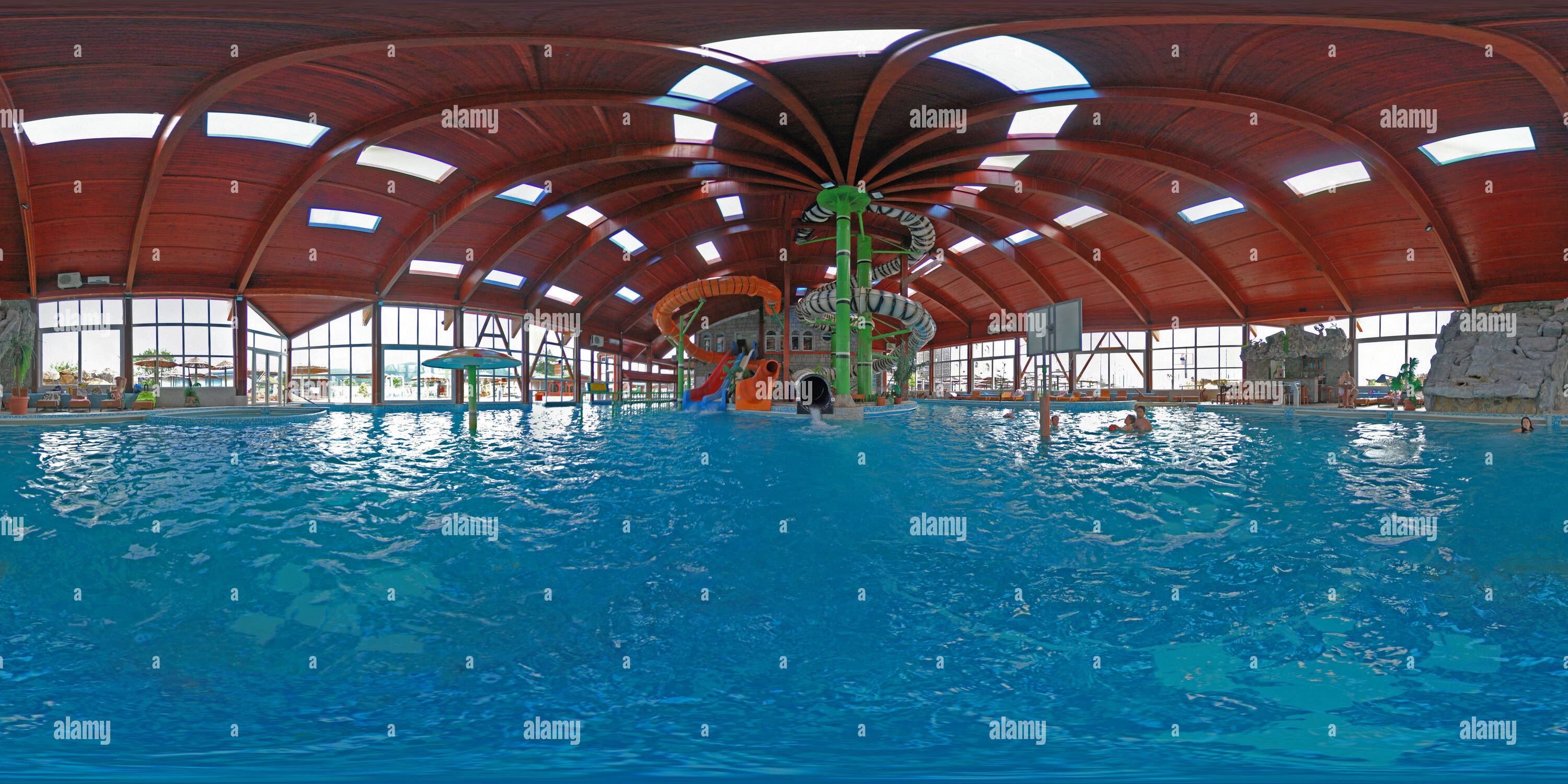 360° View Of Ždrelo Spa Centar Alamy 4565