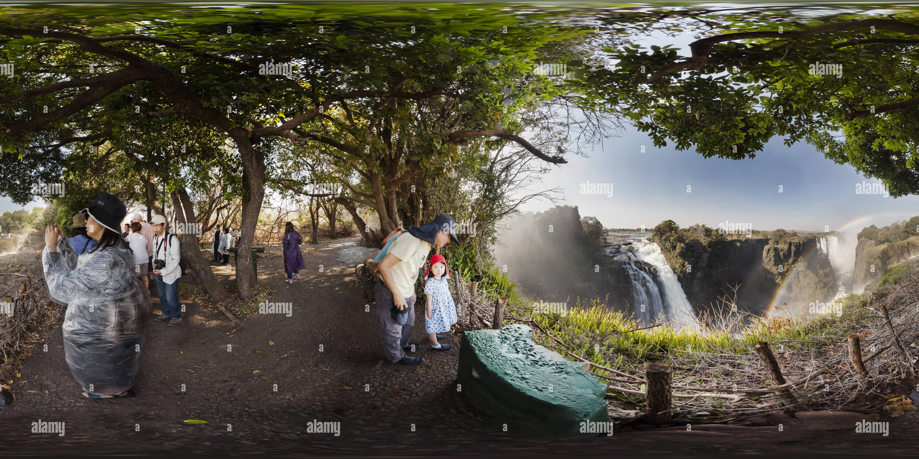 360 View Of Victoria Falls In Zimbabwe Side Alamy Victoria Falls In Zimbabwe Side PMY32J