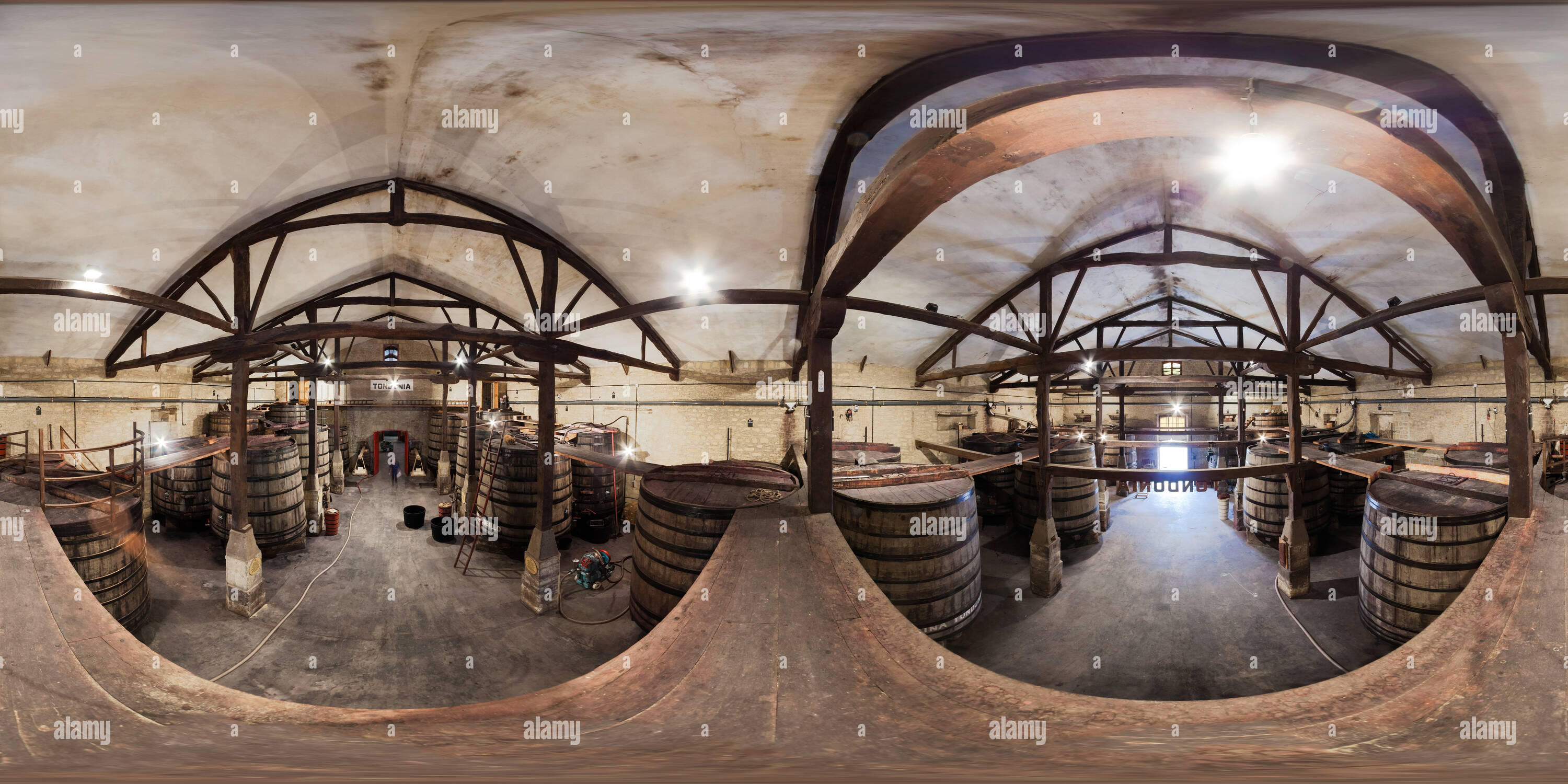 360° view of winery viña tondonia. haro, spain Alamy