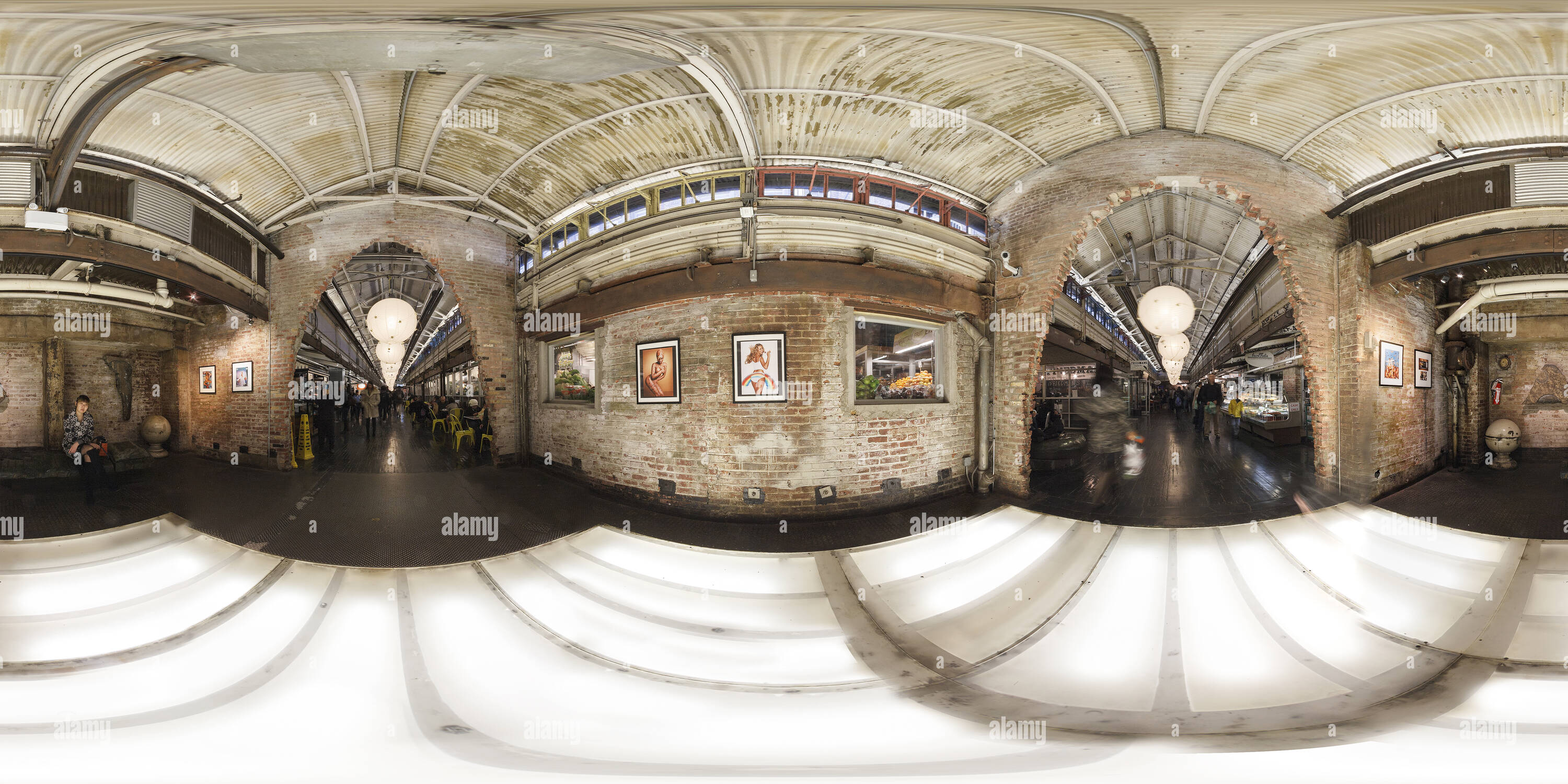 360 View Of Chelsea Market New York Alamy