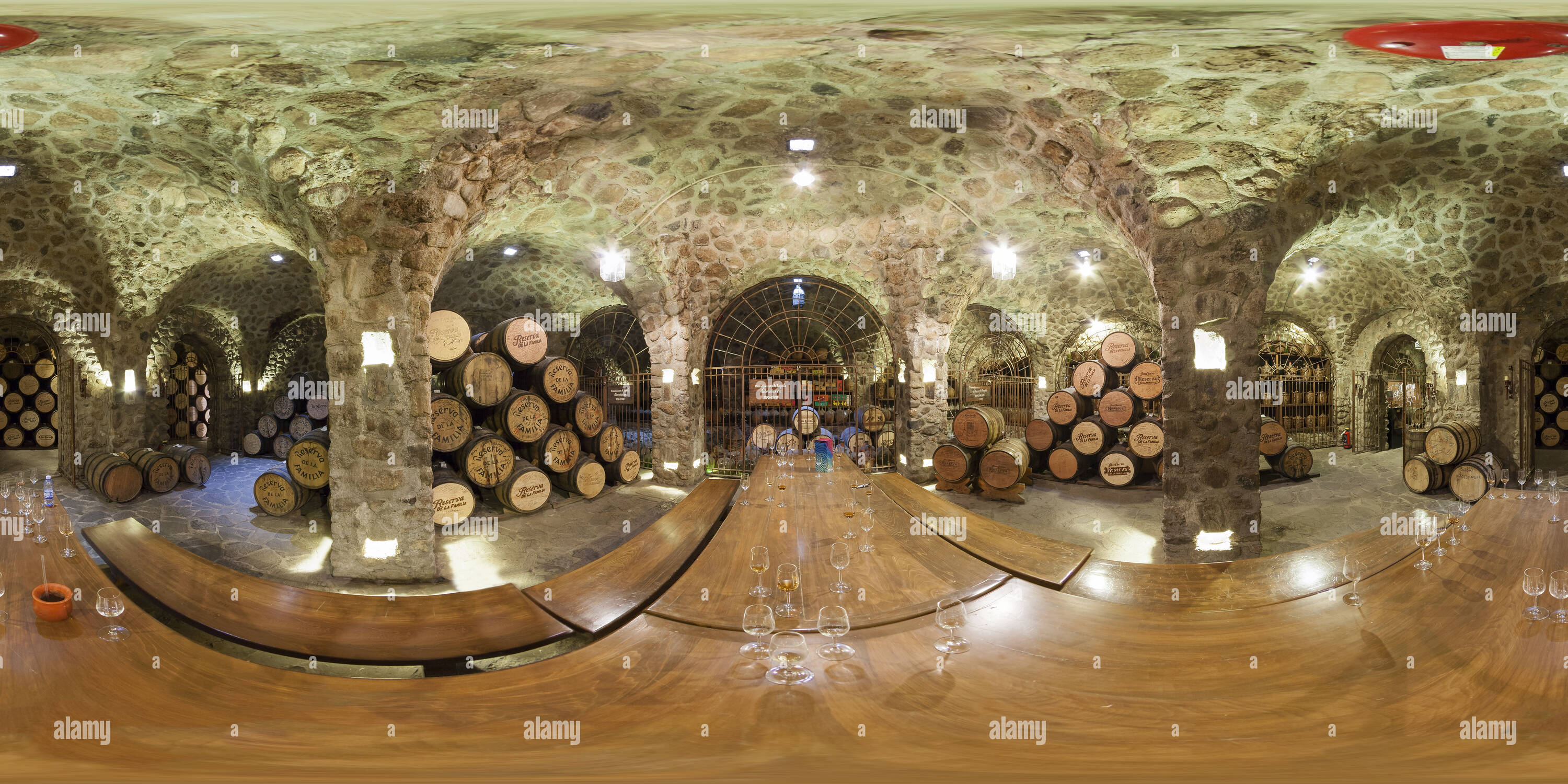 360° view of jose cuervo tequila distillery. tequila. mexico Alamy