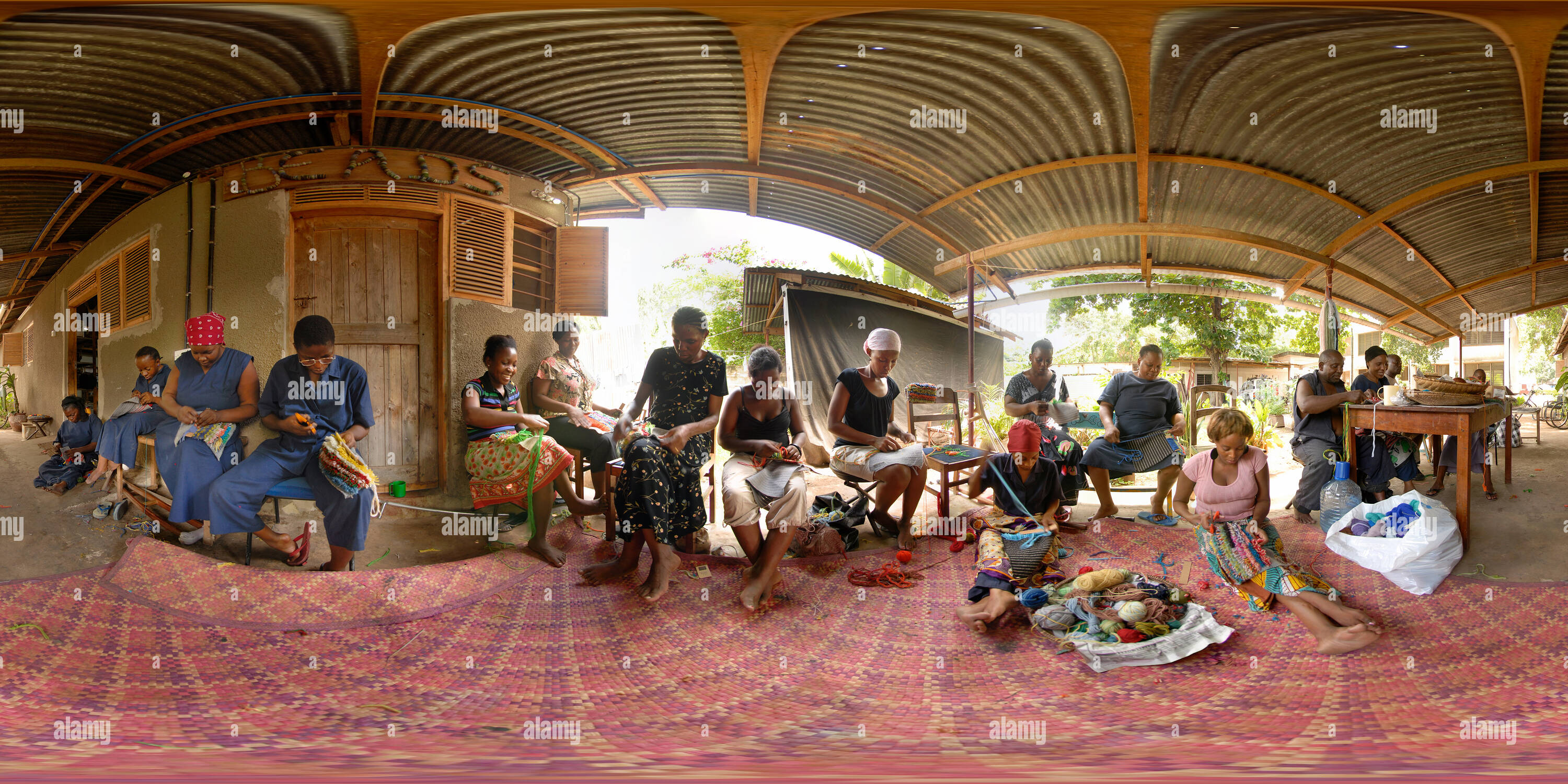 360° view of Wonder Welders, Dar es Salaam Alamy
